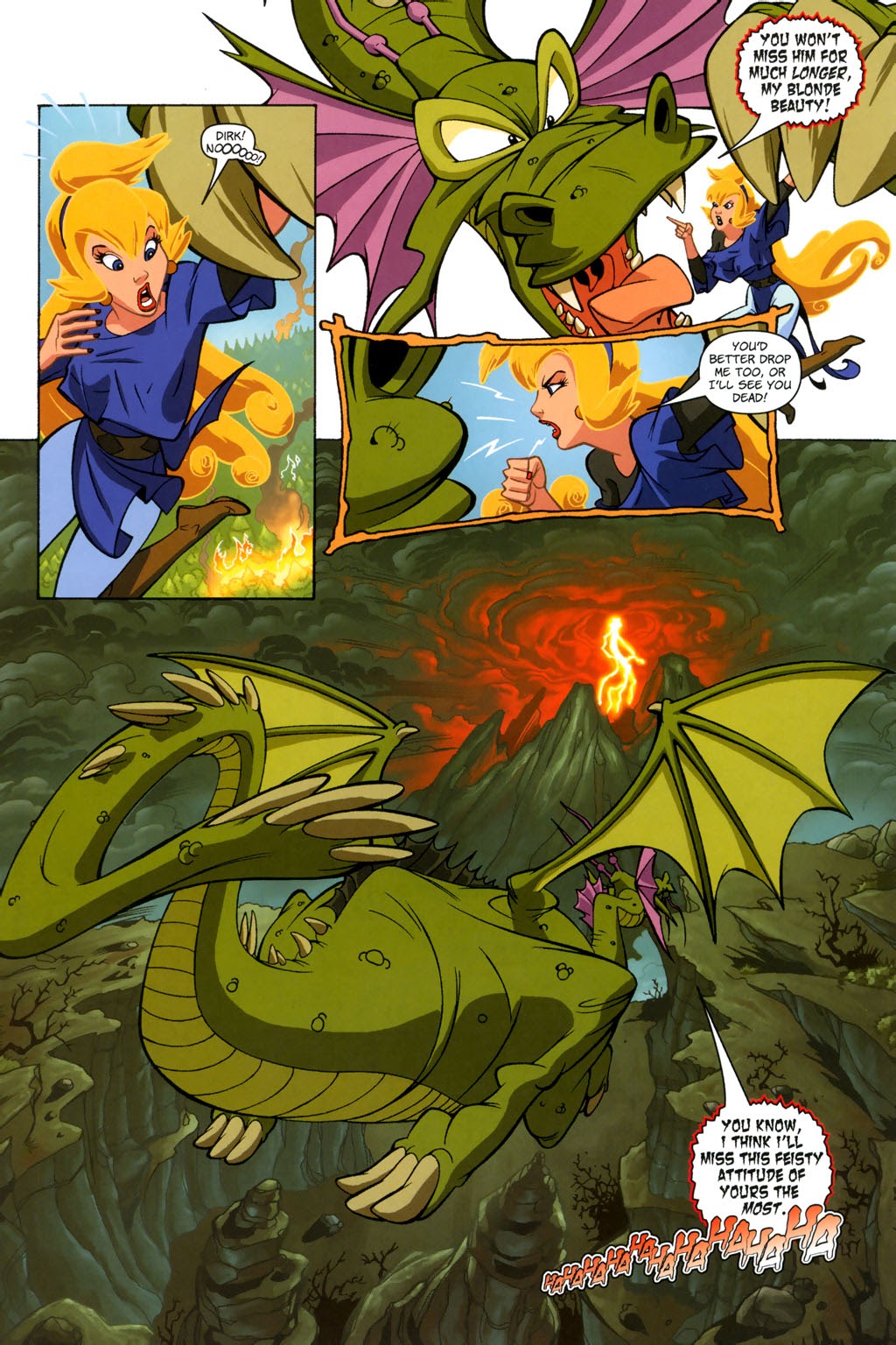 Read online Dragon's Lair (2006) comic -  Issue #1 - 16