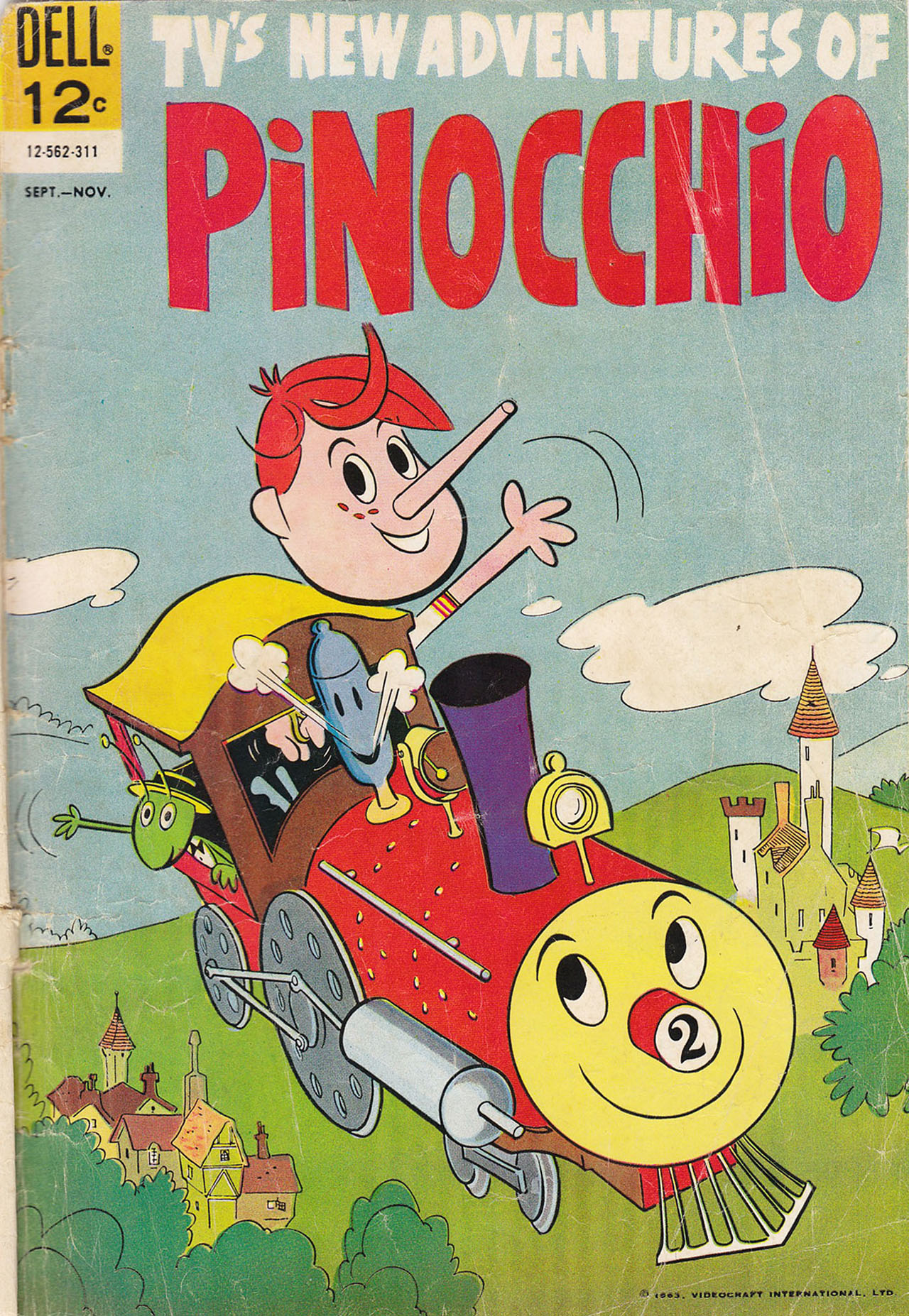 Read online TV's New Adventures of Pinocchio comic -  Issue #3 - 1