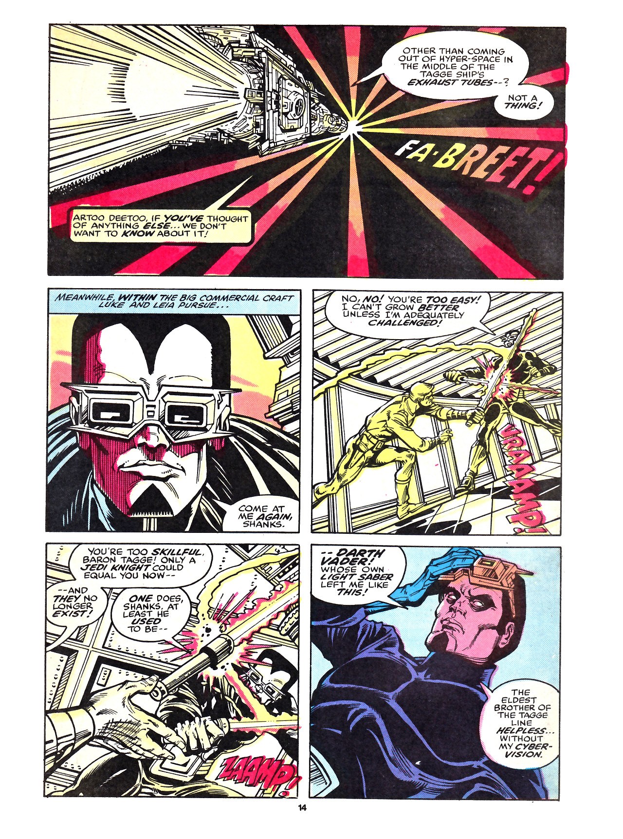 Read online Return of the Jedi comic -  Issue #47 - 14