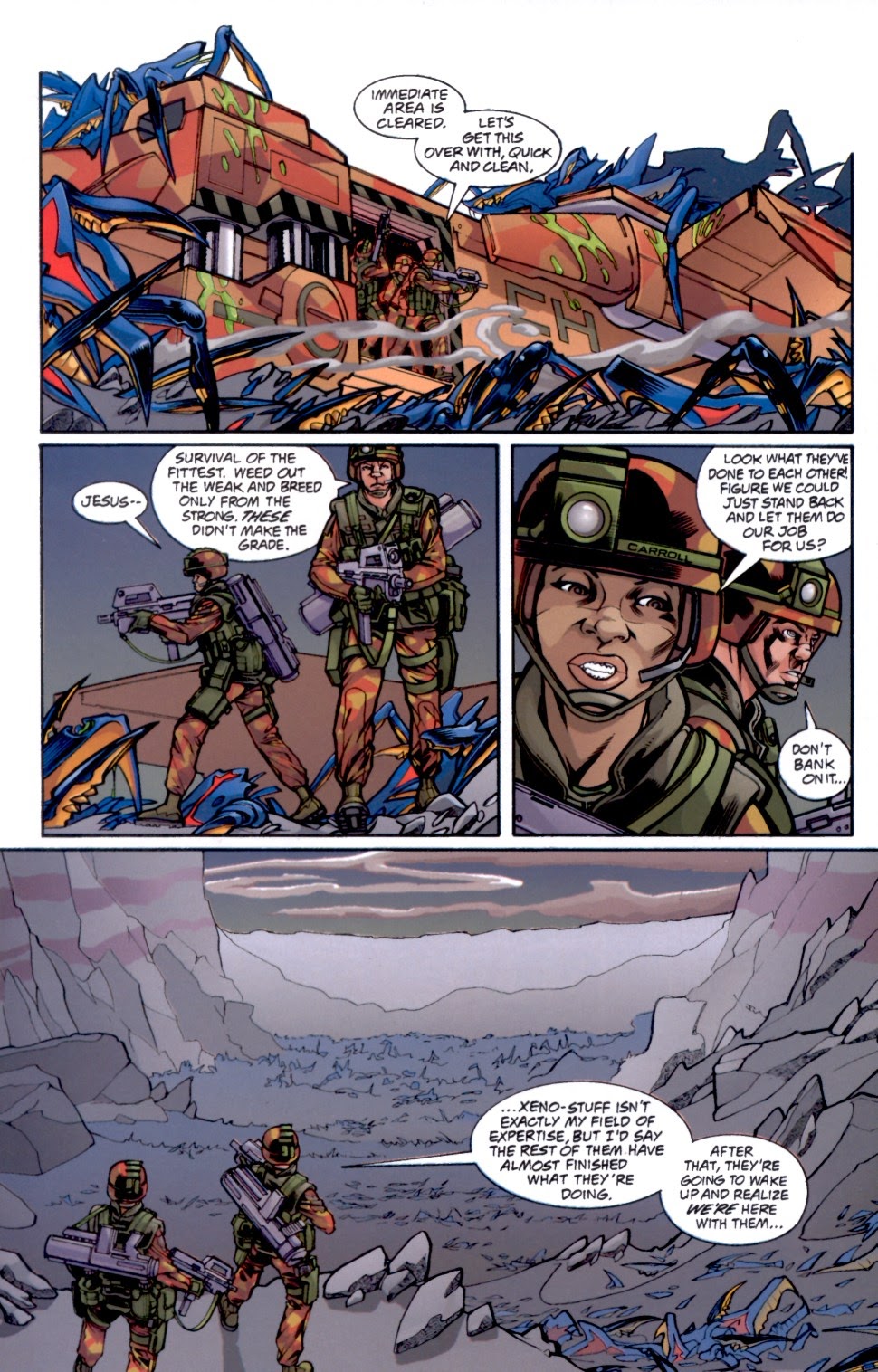 Read online Starship Troopers: Insect Touch comic -  Issue #3 - 9
