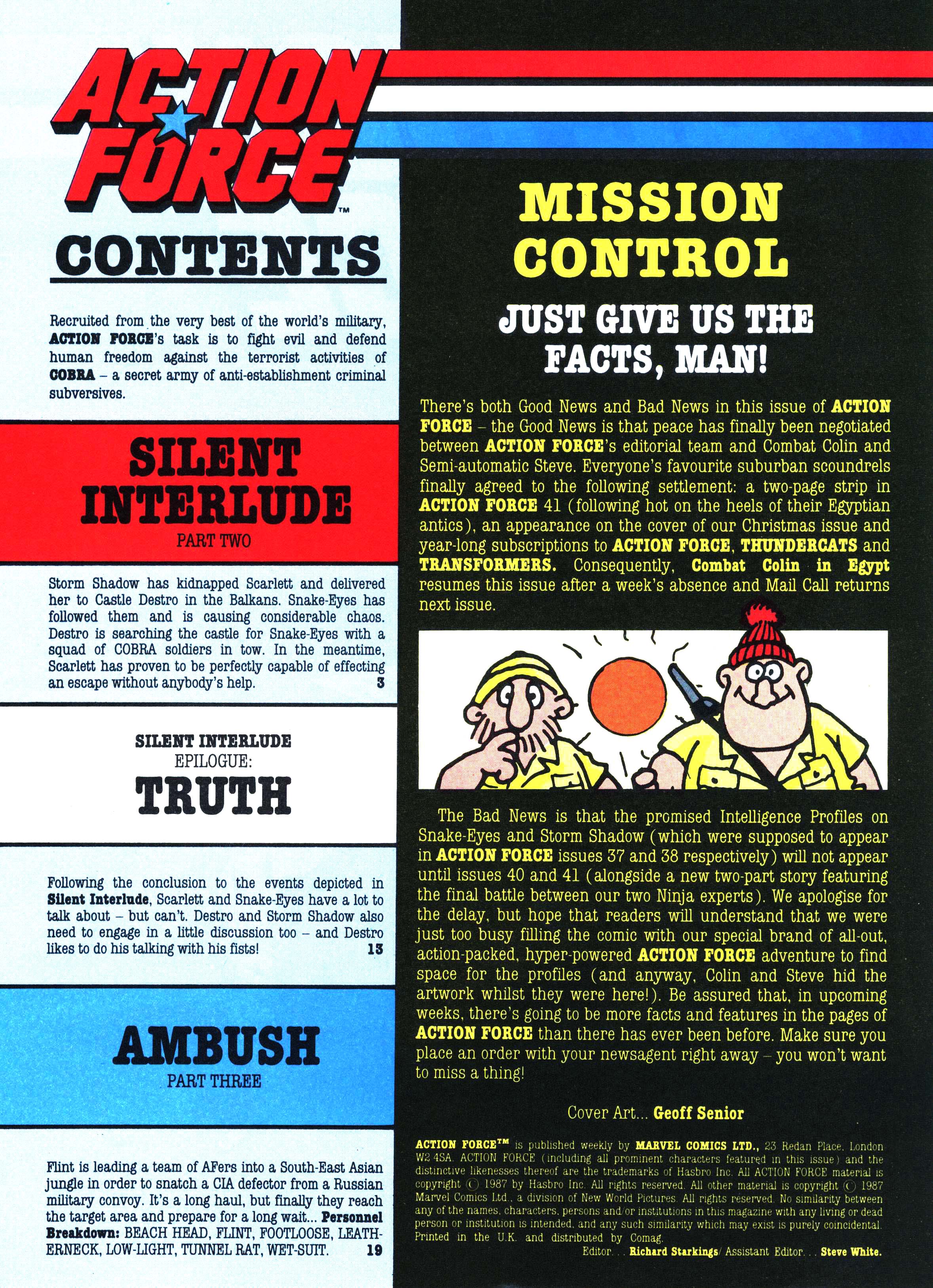 Read online Action Force comic -  Issue #38 - 2
