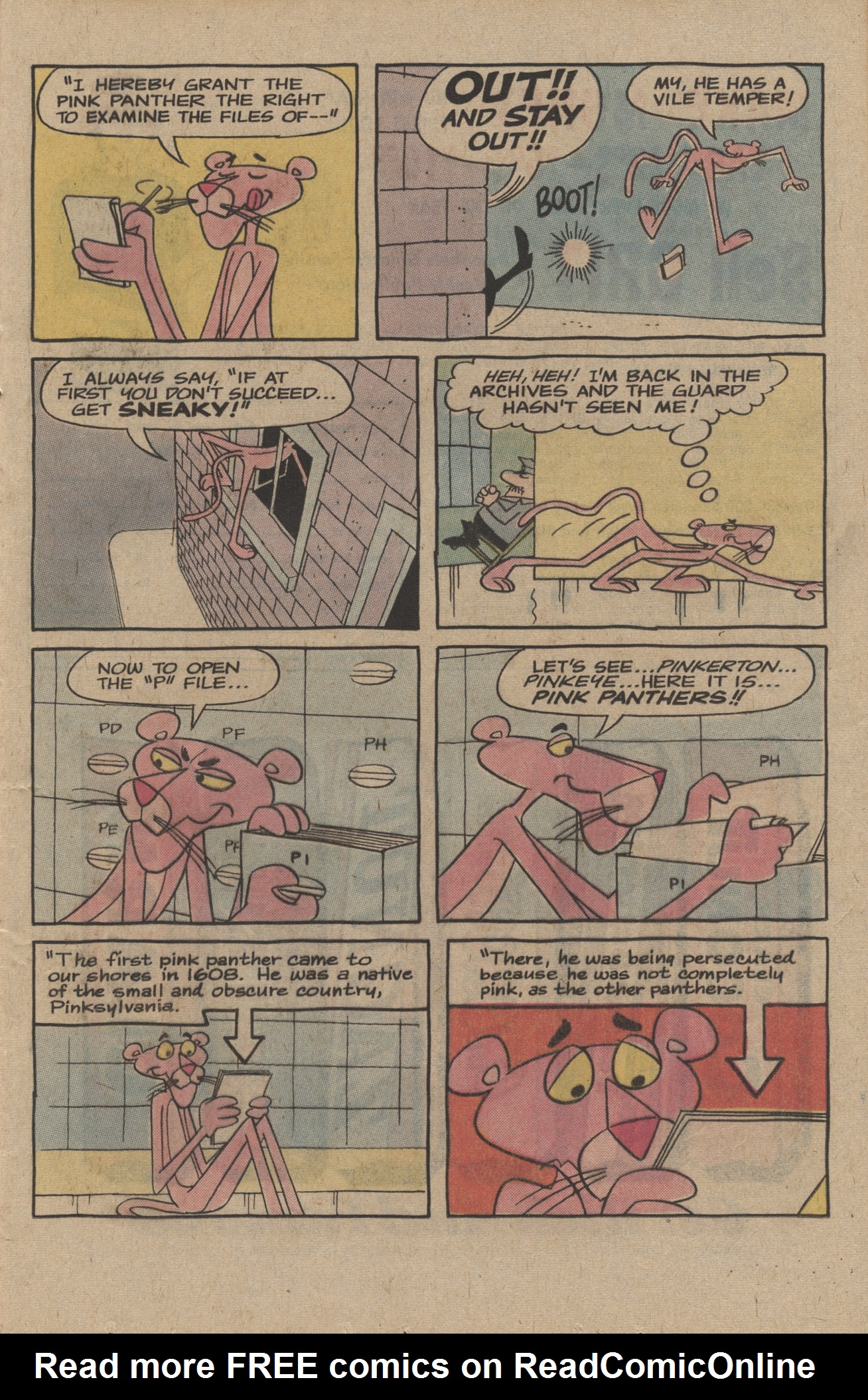 Read online The Pink Panther (1971) comic -  Issue #47 - 13