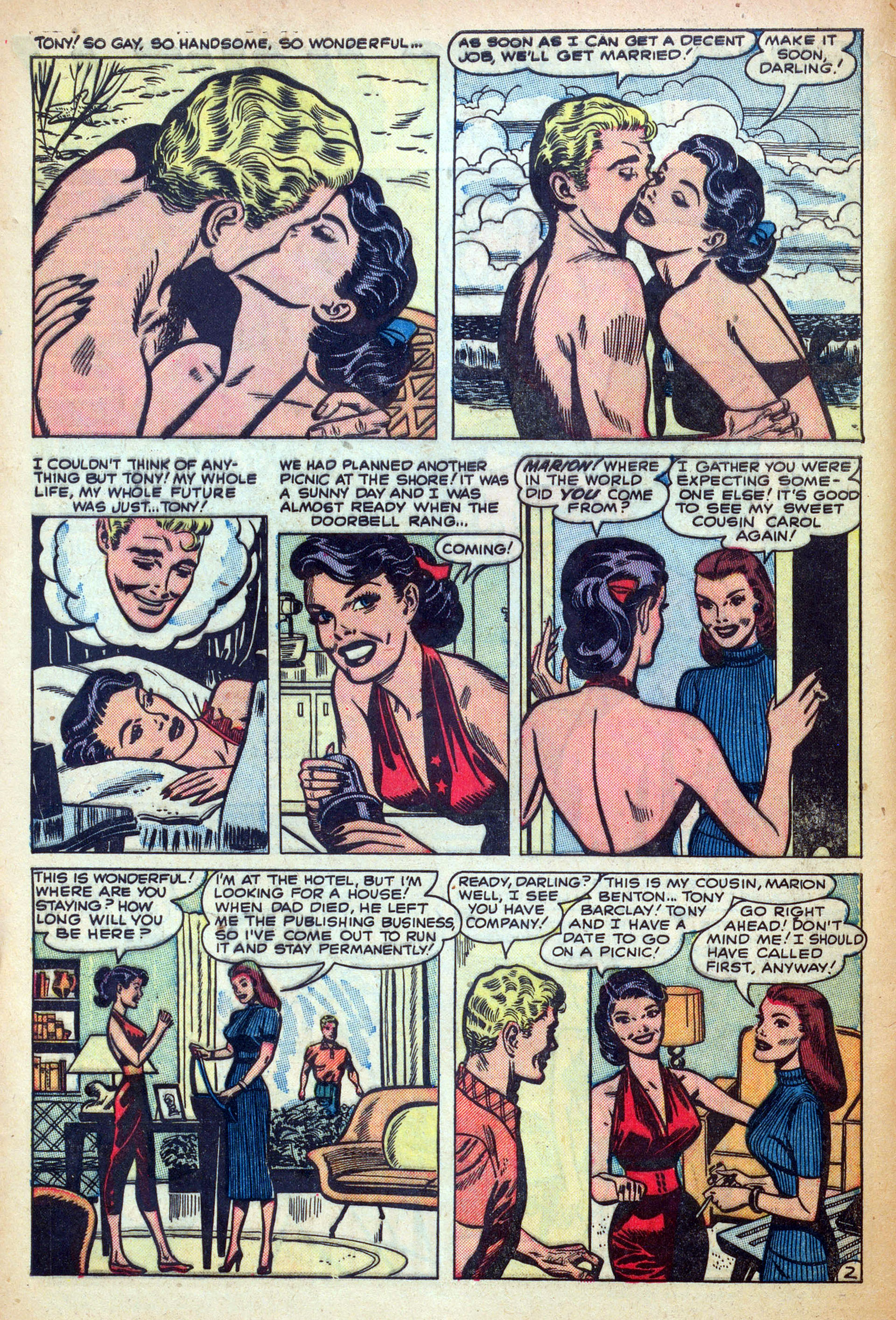 Read online Secret Story Romances comic -  Issue #8 - 4