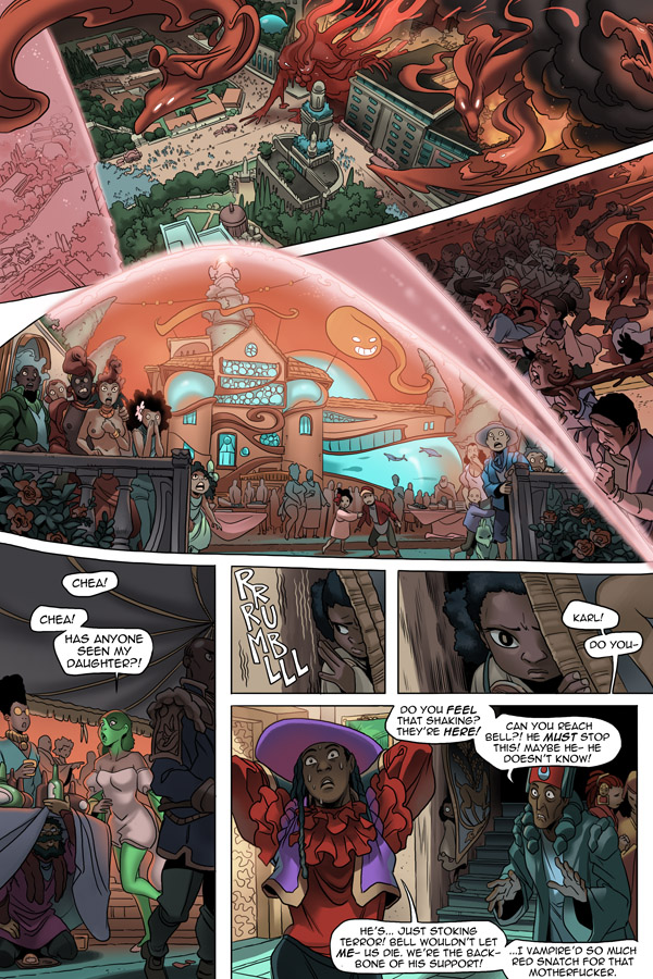 Read online Unsounded comic -  Issue #17 - 75