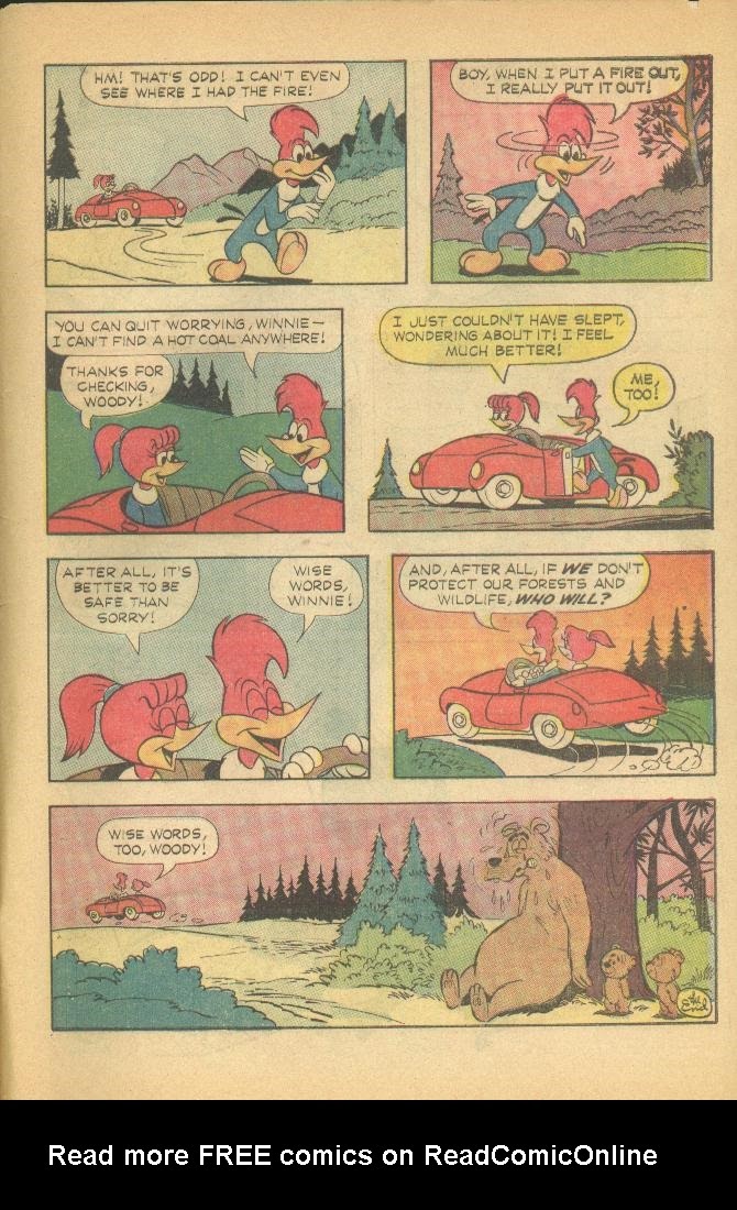 Read online Walter Lantz Woody Woodpecker (1962) comic -  Issue #81 - 33