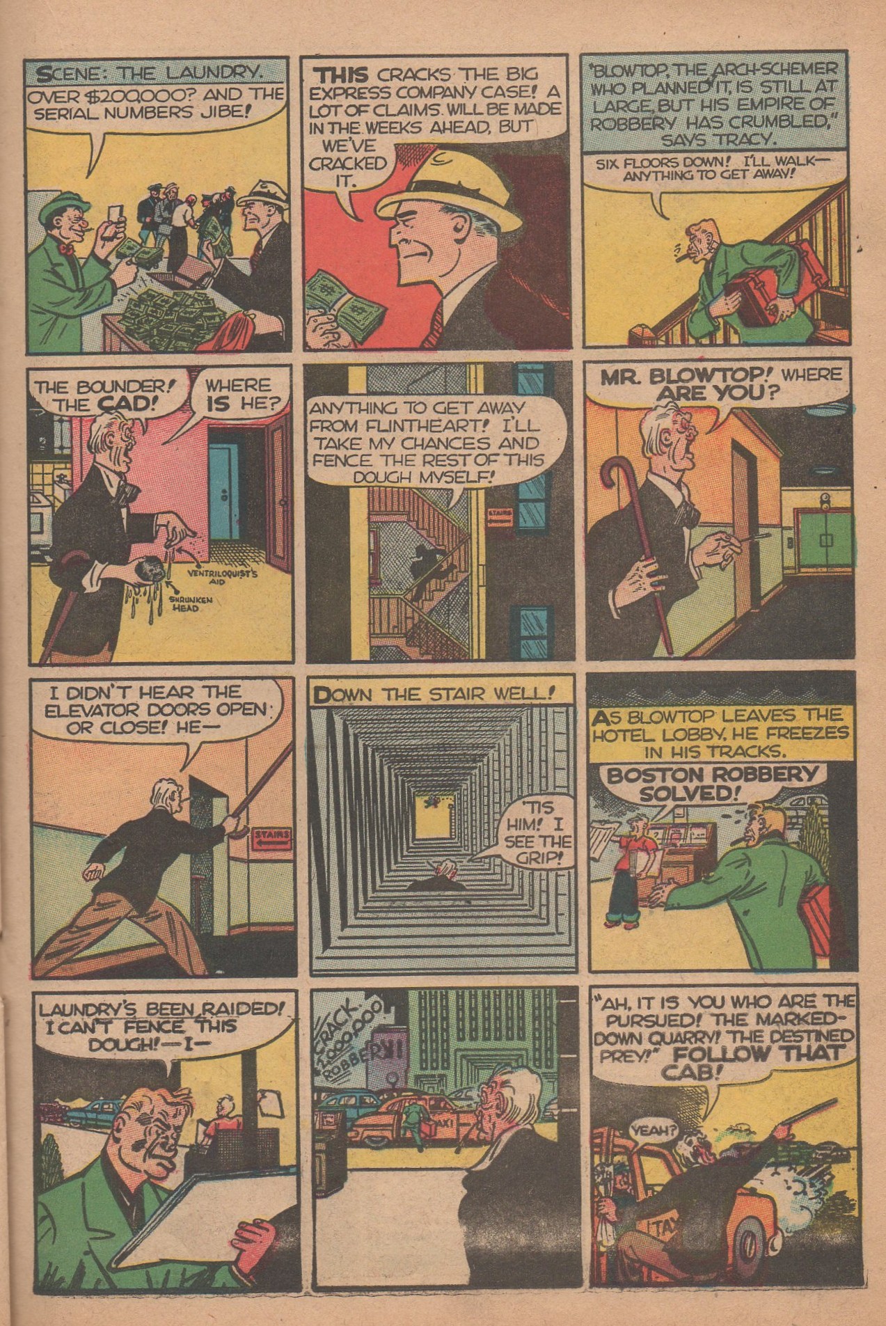 Read online Dick Tracy comic -  Issue #142 - 54