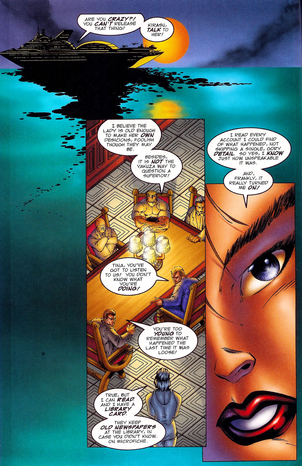 Read online Knightmare (1995) comic -  Issue #4 - 8