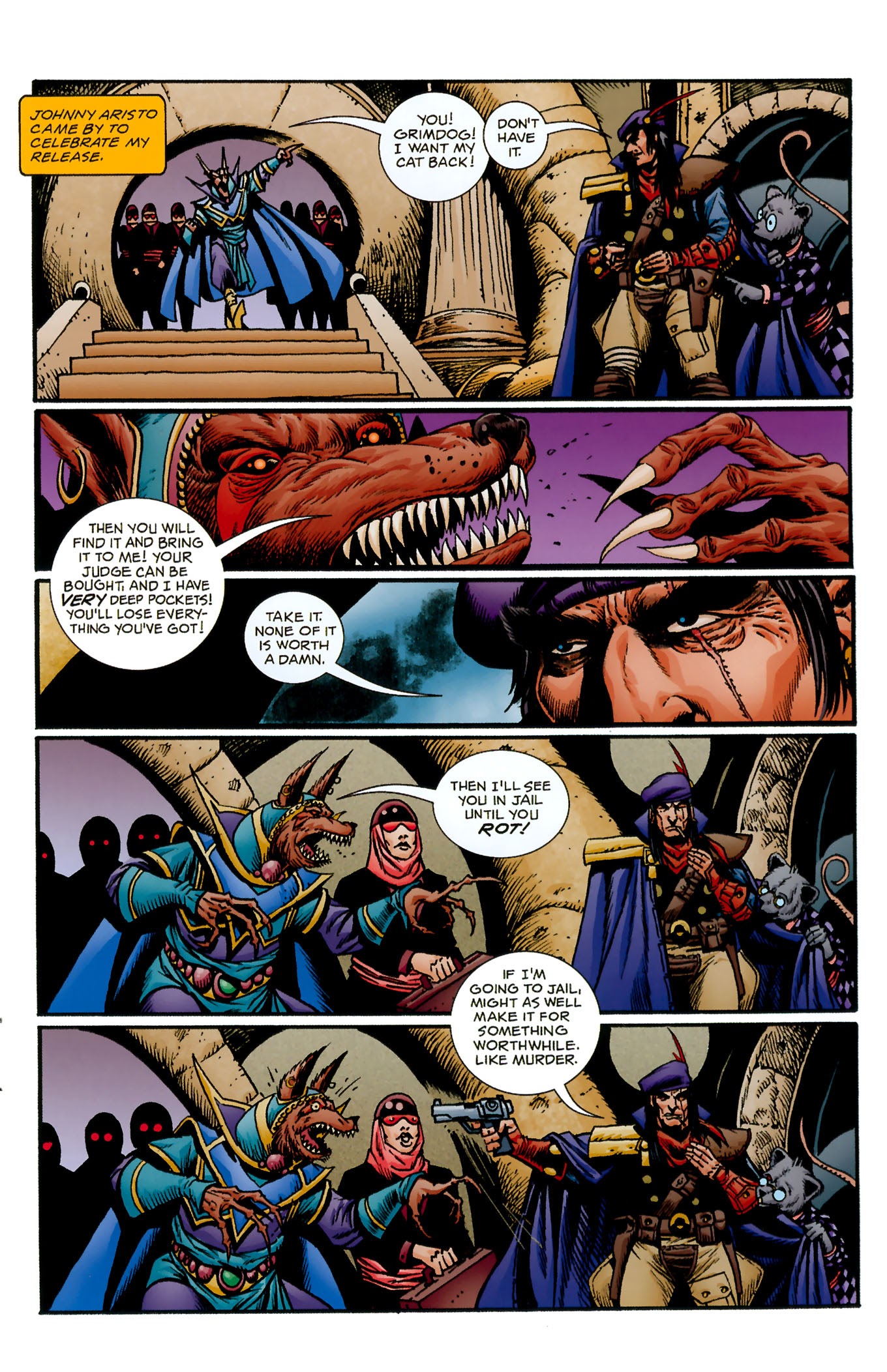 Read online GrimJack: The Manx Cat comic -  Issue #1 - 27