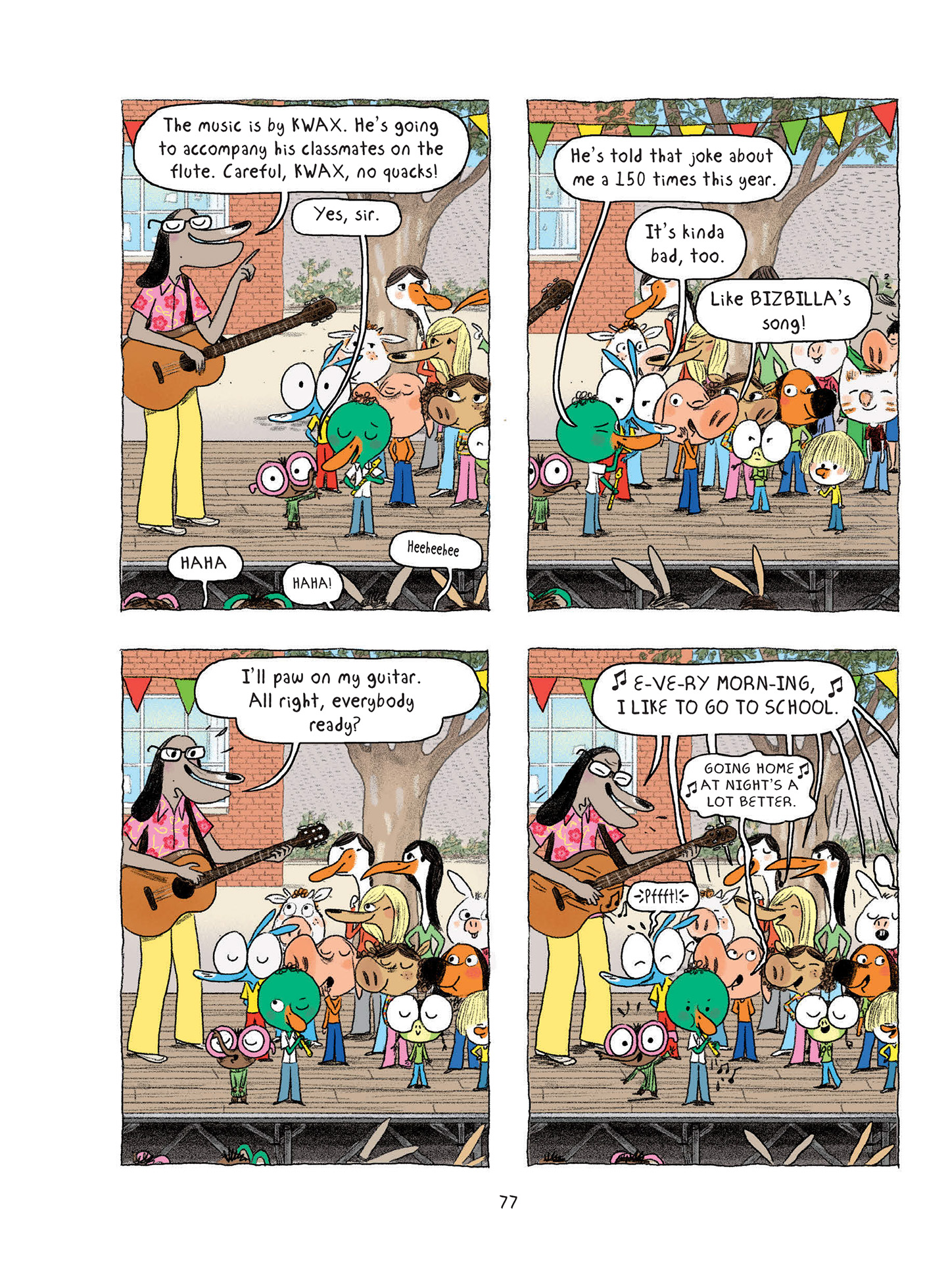 Read online Ariol comic -  Issue # TPB 7 - 79