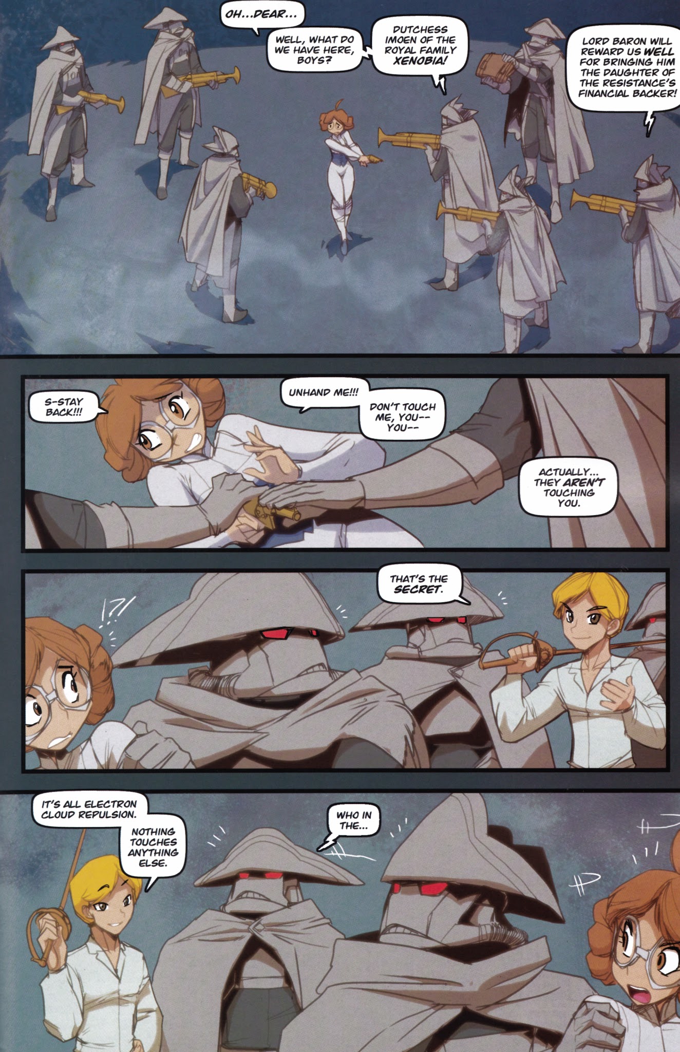 Read online Steam Wars comic -  Issue #1 - 23