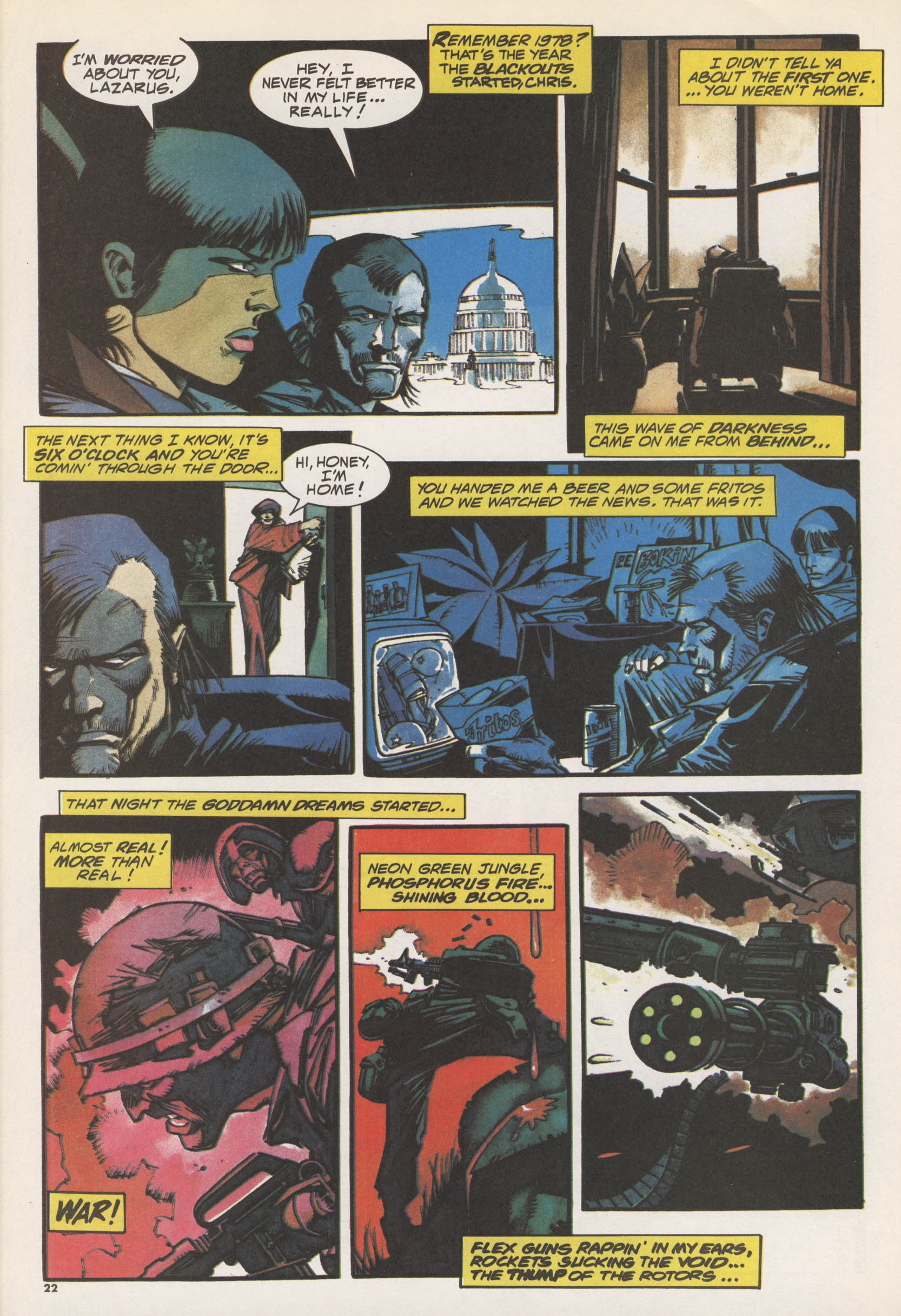 Read online Meltdown (1991) comic -  Issue #1 - 21