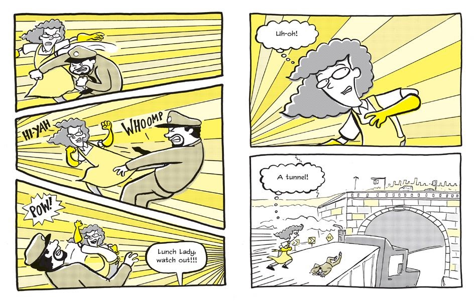 Read online Lunch Lady and the Field Trip Fiasco comic -  Issue # Full - 39