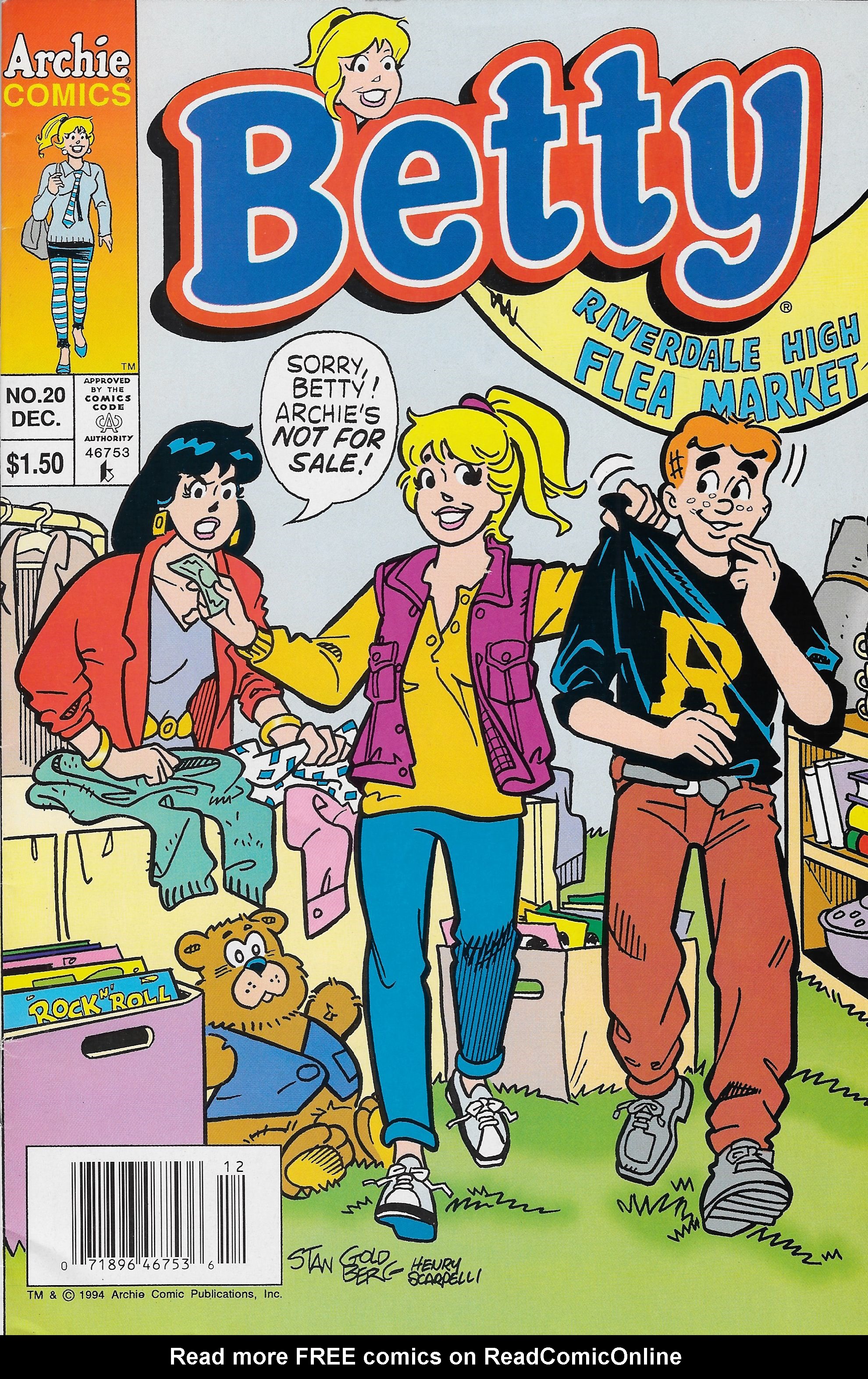 Read online Betty comic -  Issue #20 - 1