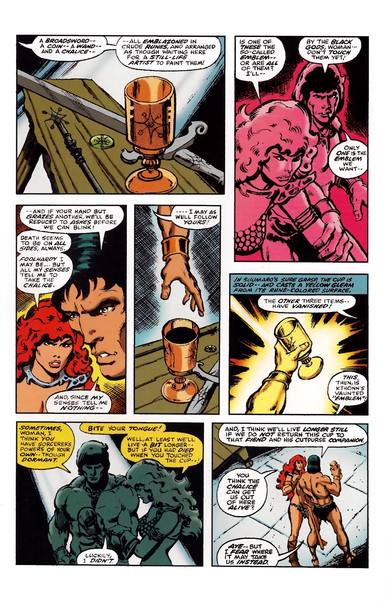 Read online The Adventures of Red Sonja comic -  Issue # TPB 3 - 79