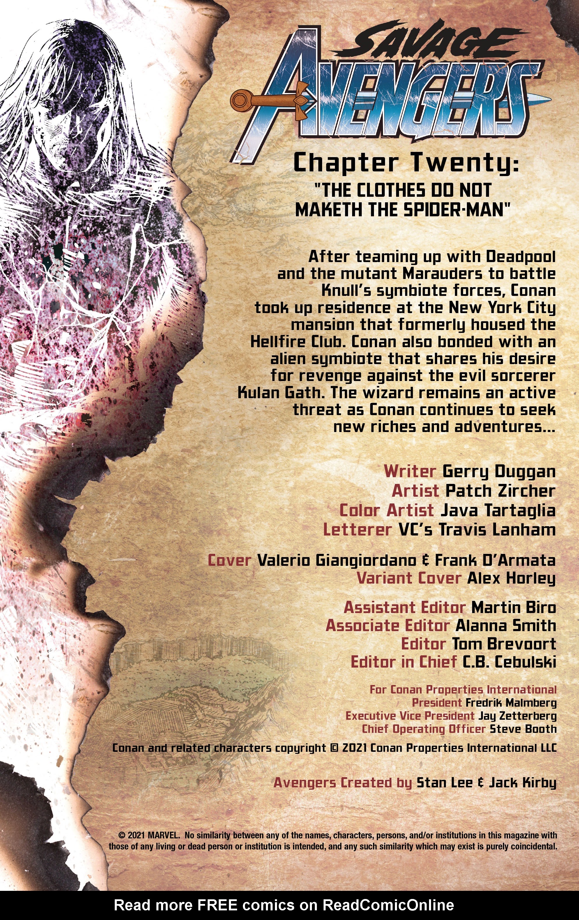 Read online Savage Avengers comic -  Issue #20 - 2