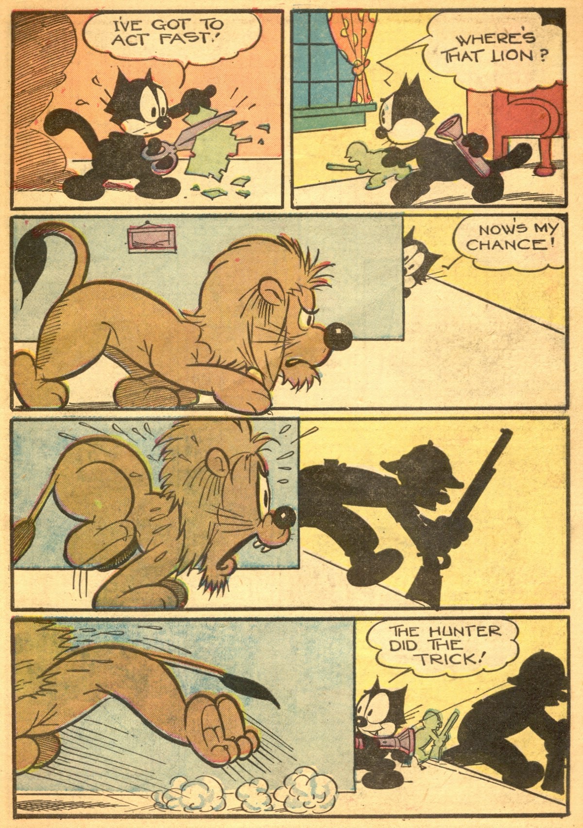 Read online Felix the Cat (1948) comic -  Issue #14 - 9