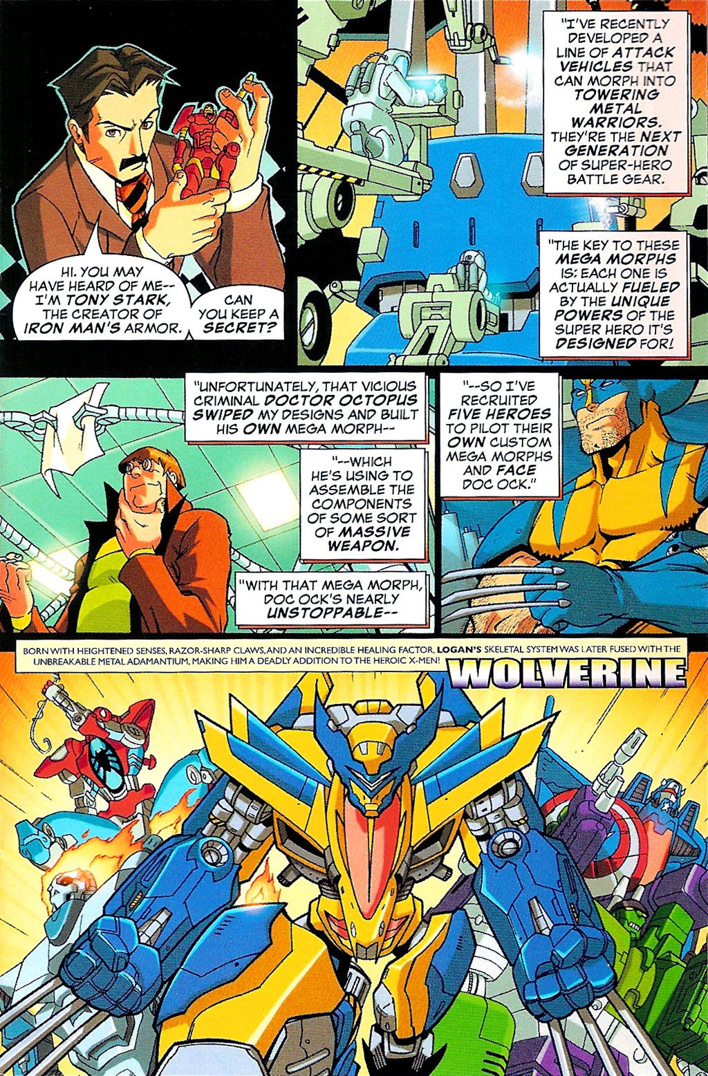 Read online Marvel Megamorphs comic -  Issue # Wolverine - 3