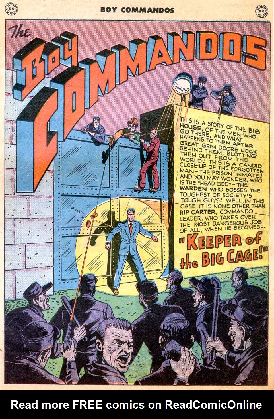 Read online Boy Commandos comic -  Issue #28 - 35