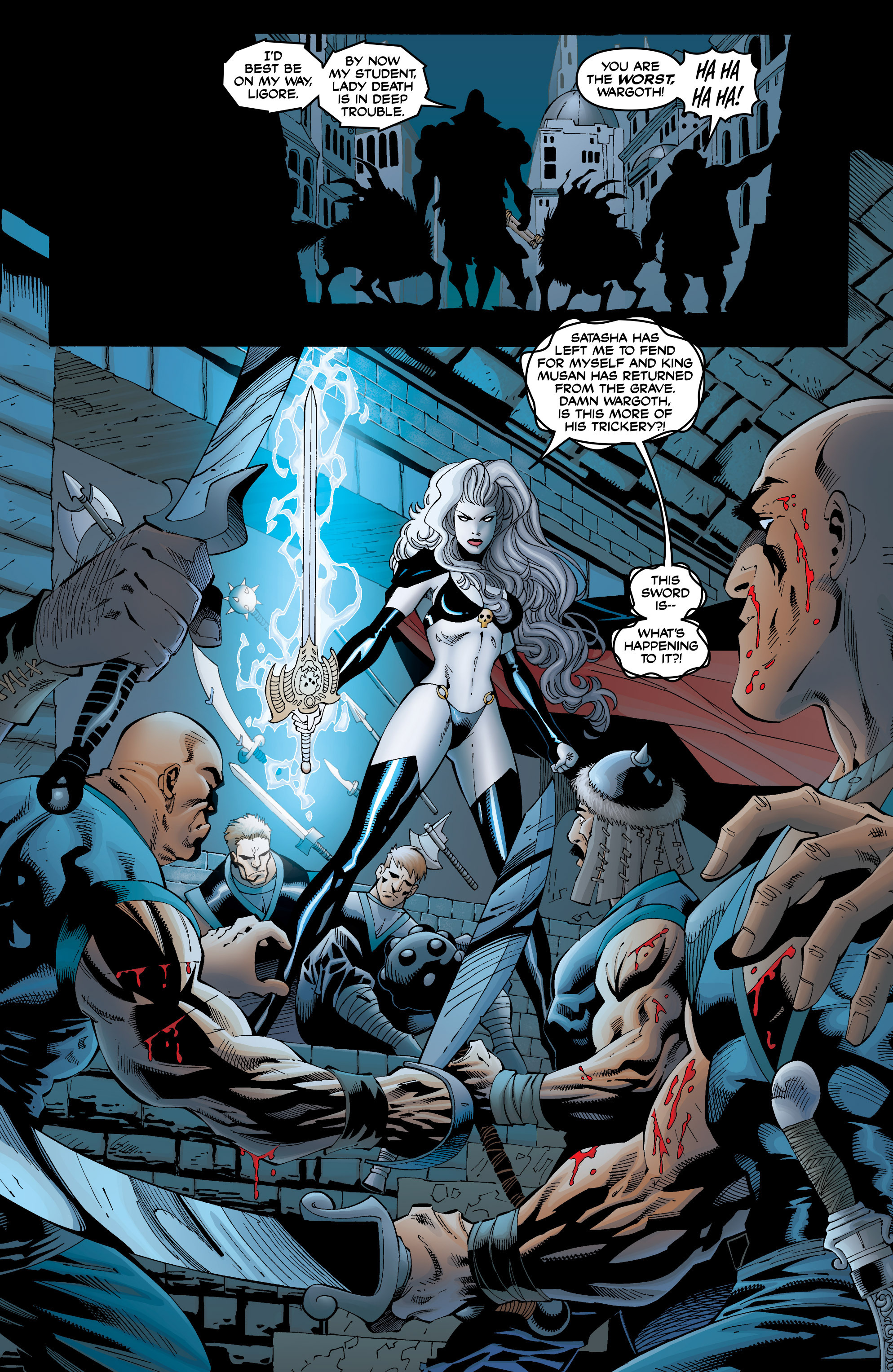 Read online Lady Death Origins comic -  Issue #3 - 3