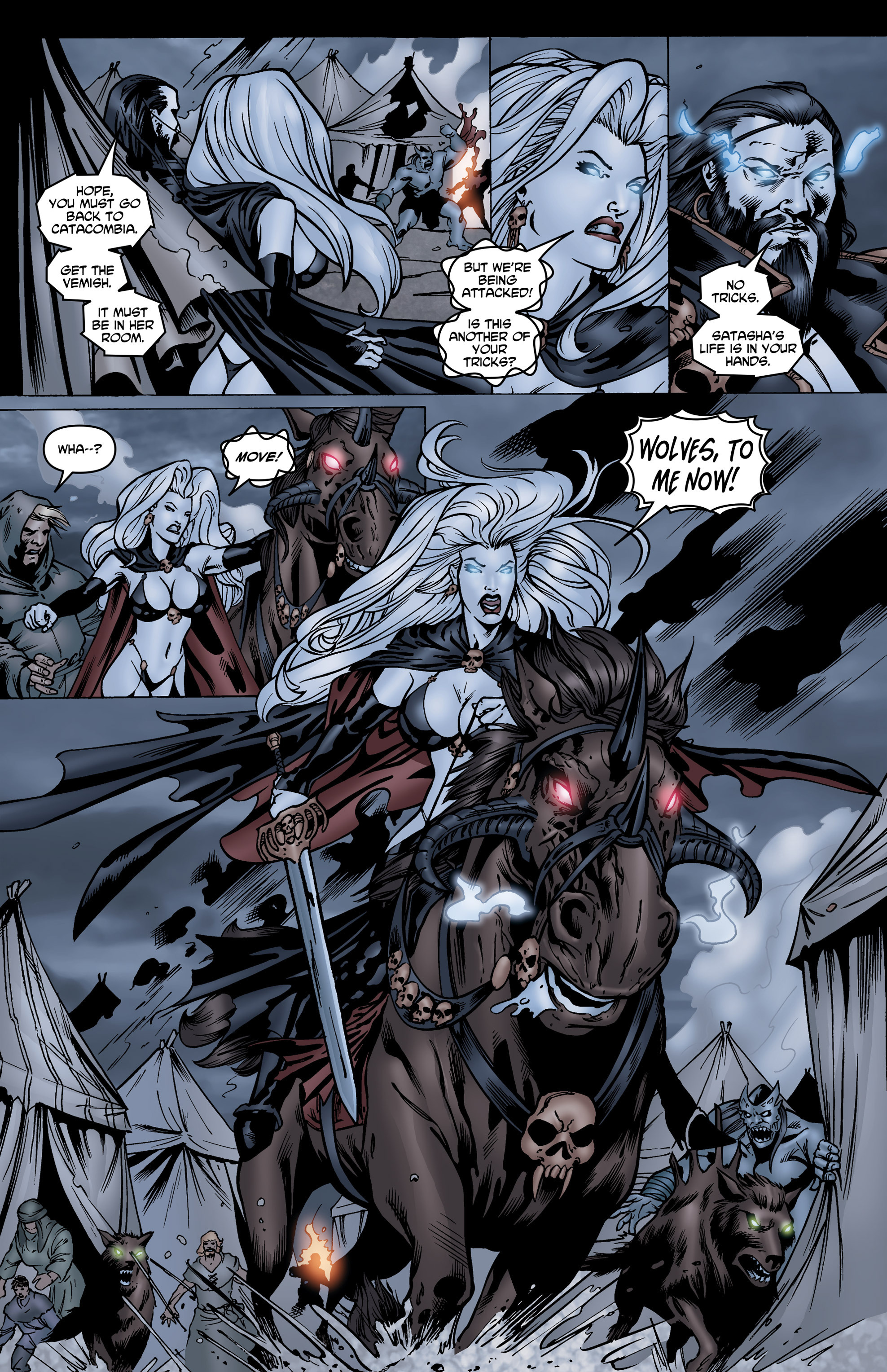 Read online Lady Death Origins comic -  Issue #9 - 10