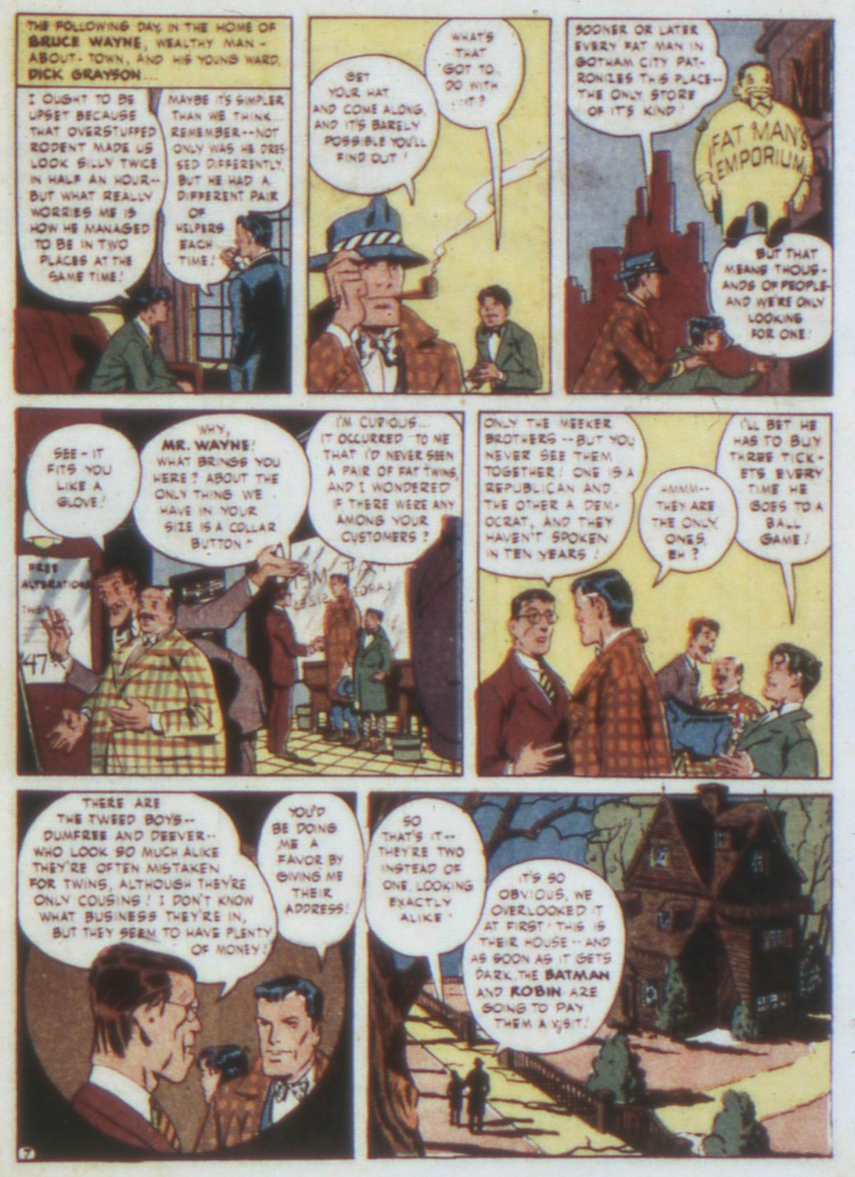 Read online Detective Comics (1937) comic -  Issue #74 - 9
