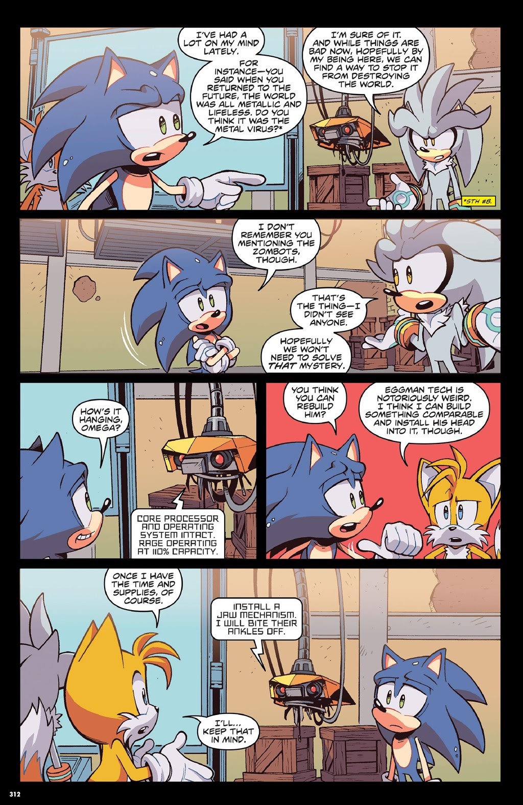 Read online Sonic the Hedgehog (2018) comic -  Issue # _The IDW Collection 2 (Part 3) - 115