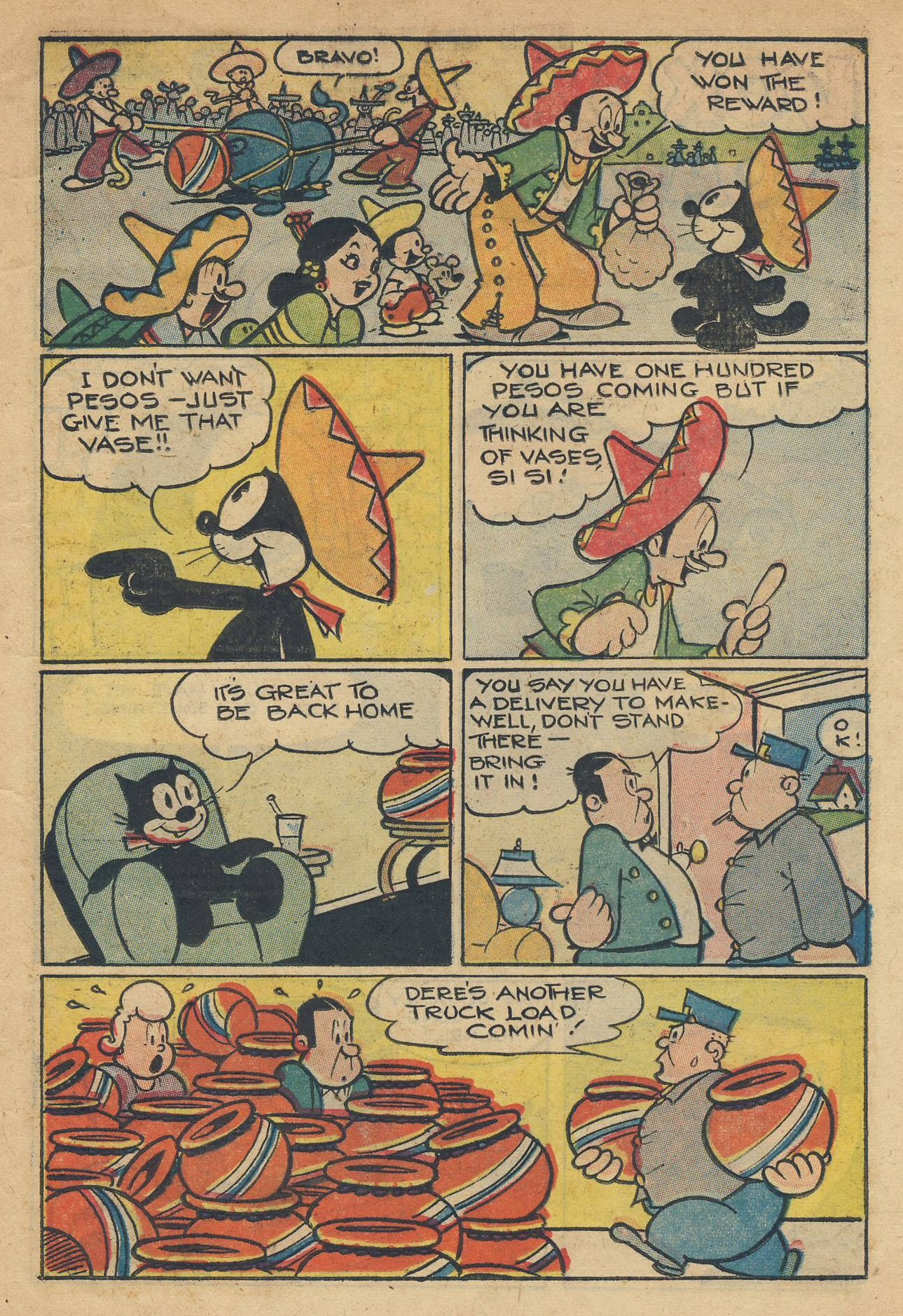 Read online Felix the Cat (1951) comic -  Issue #40 - 11