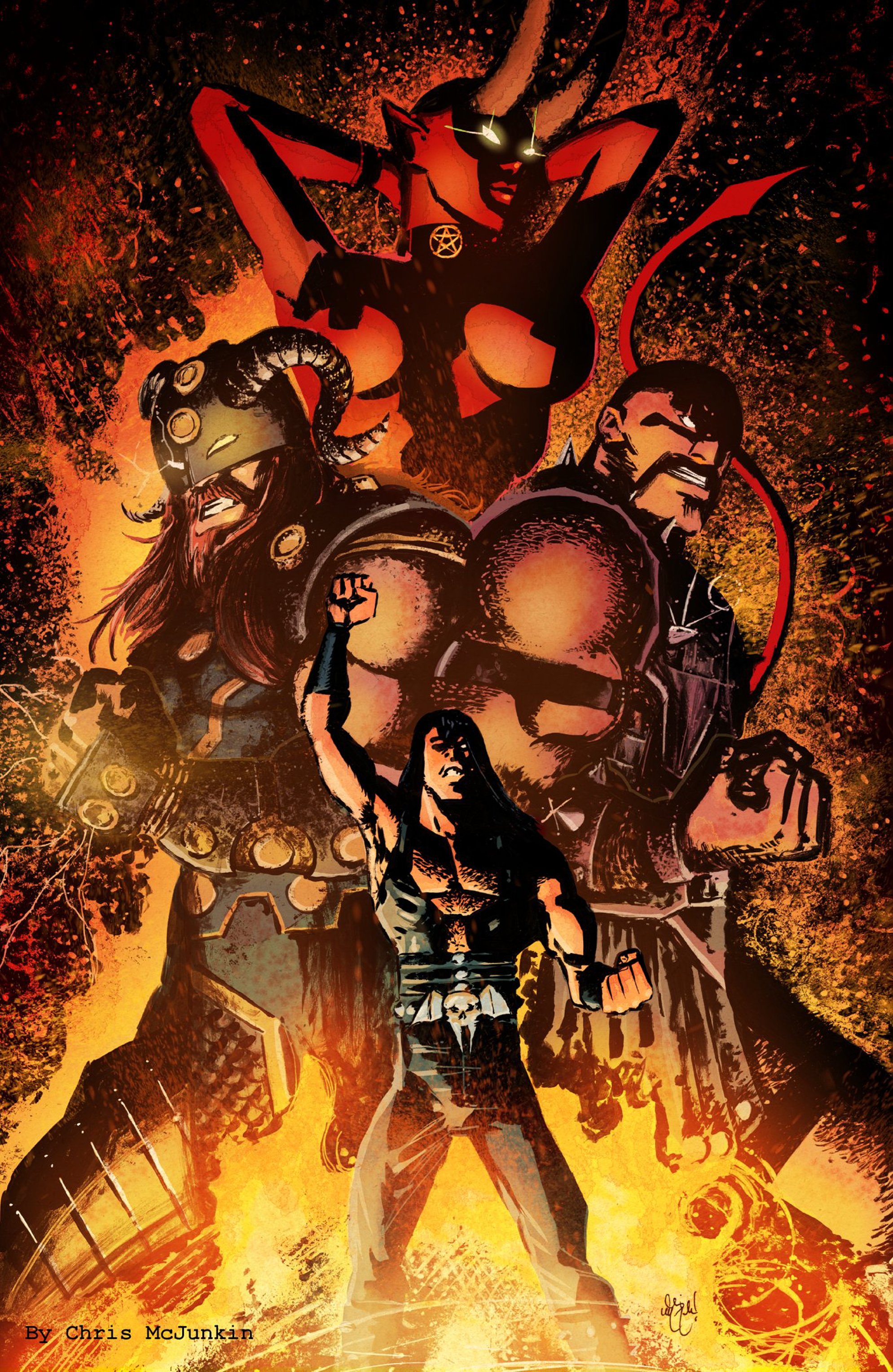 Read online Gods of Brutality comic -  Issue # TPB - 97