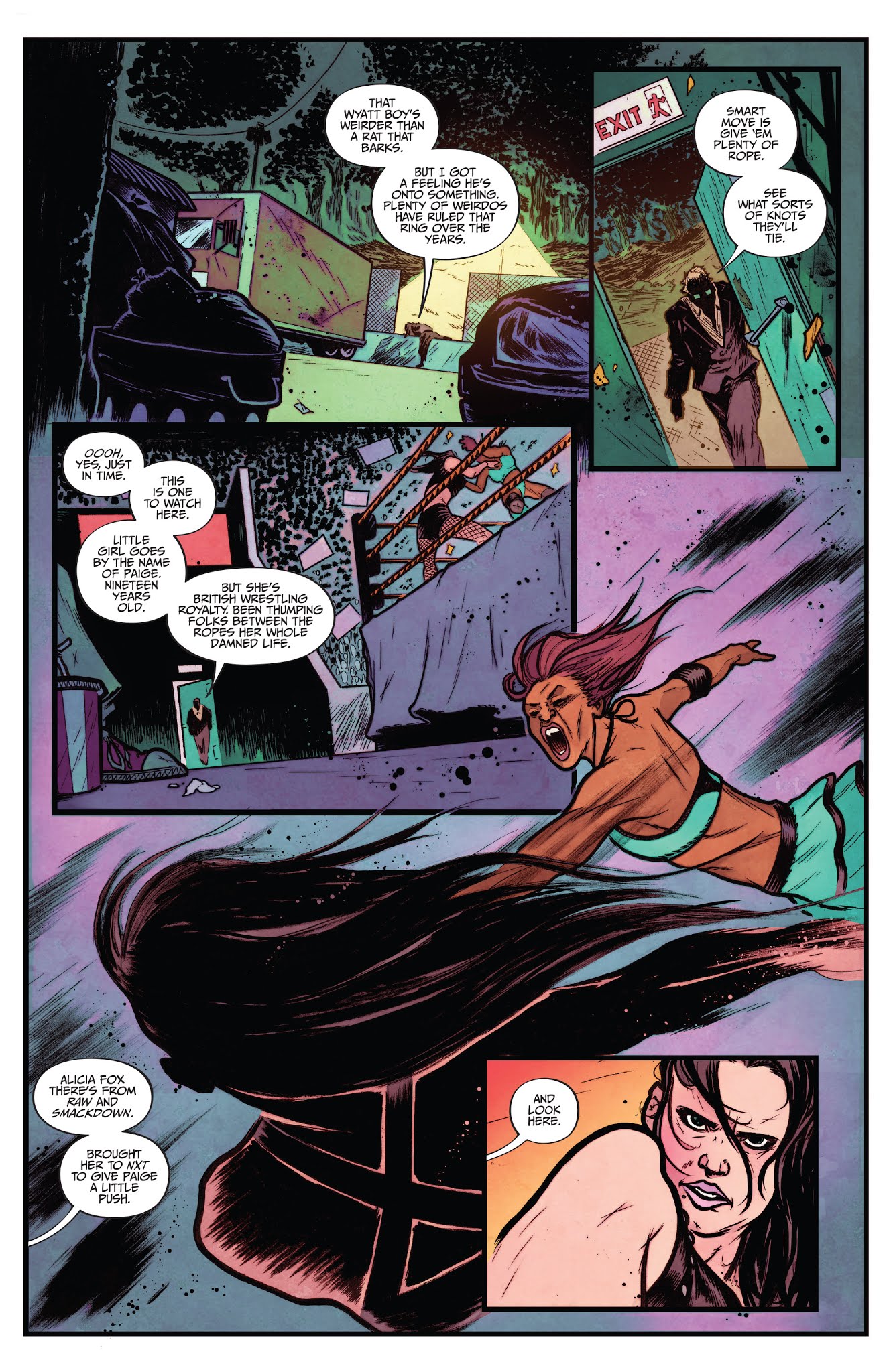 Read online WWE: NXT Takeover - The Blueprint comic -  Issue # Full - 16