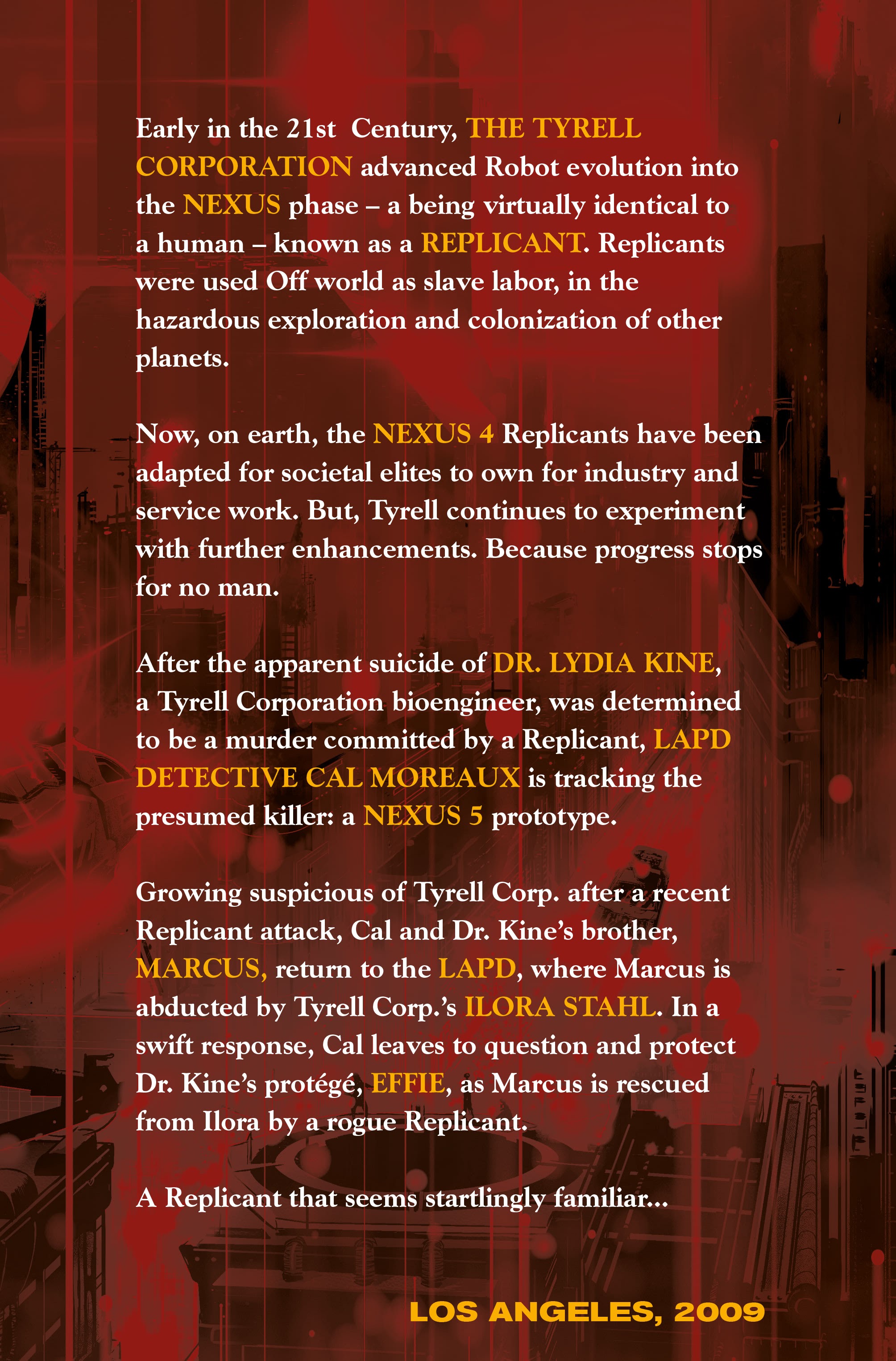 Read online Blade Runner Origins comic -  Issue #3 - 5