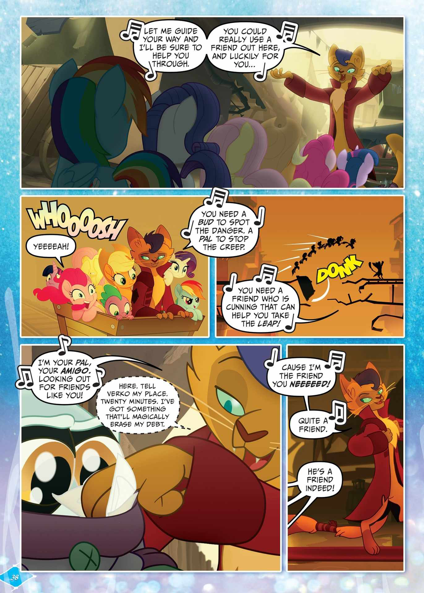 Read online My Little Pony: The Movie Adaptation comic -  Issue # TPB - 39