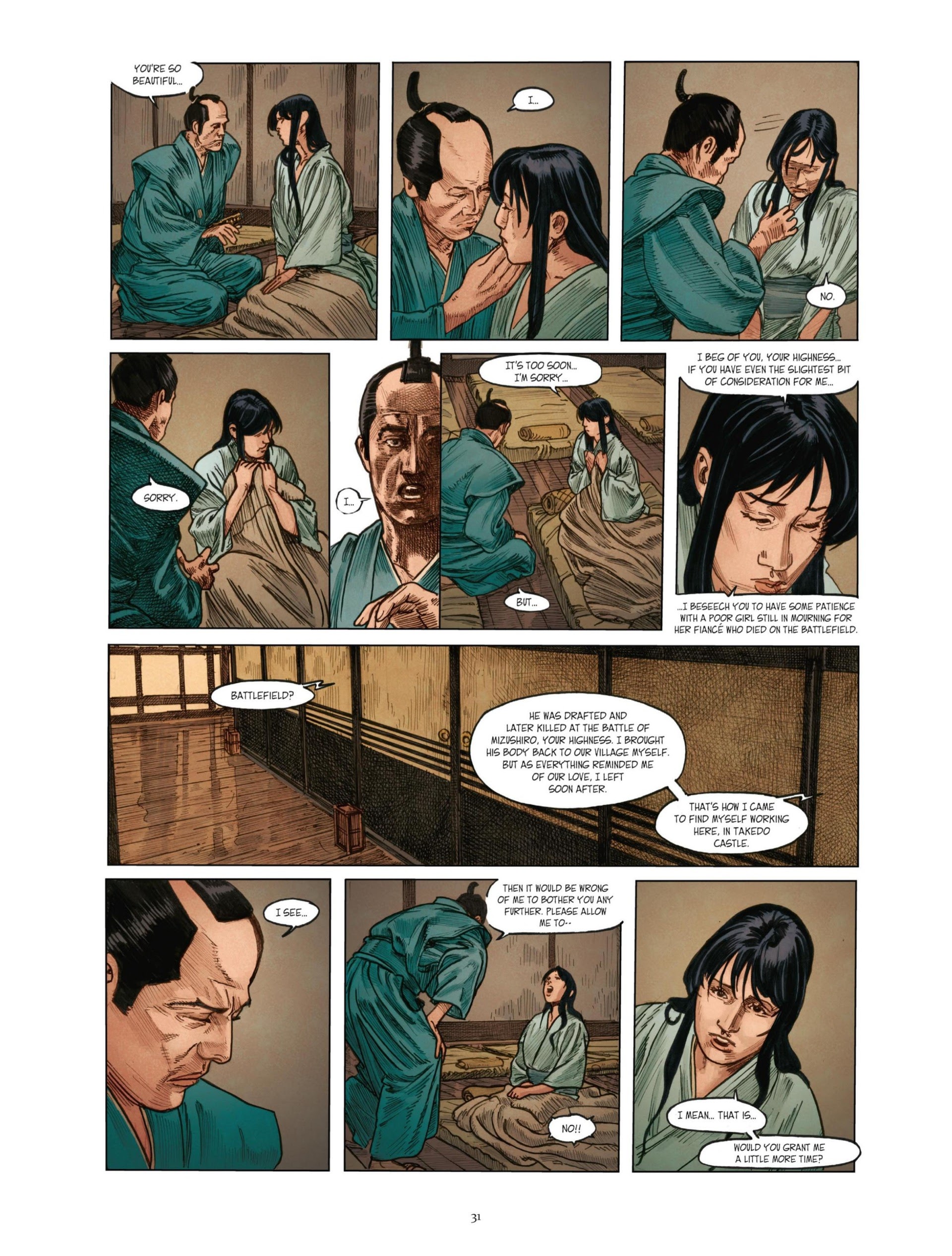 Read online The Mask Of A Thousand Tears comic -  Issue #2 - 31