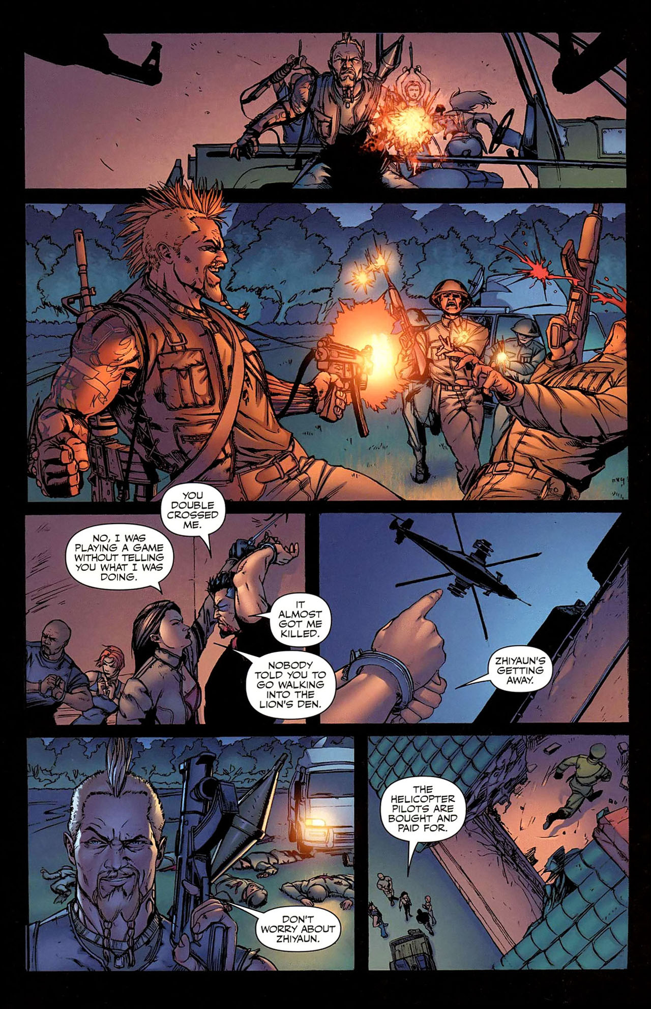Read online Mercenaries comic -  Issue #3 - 17