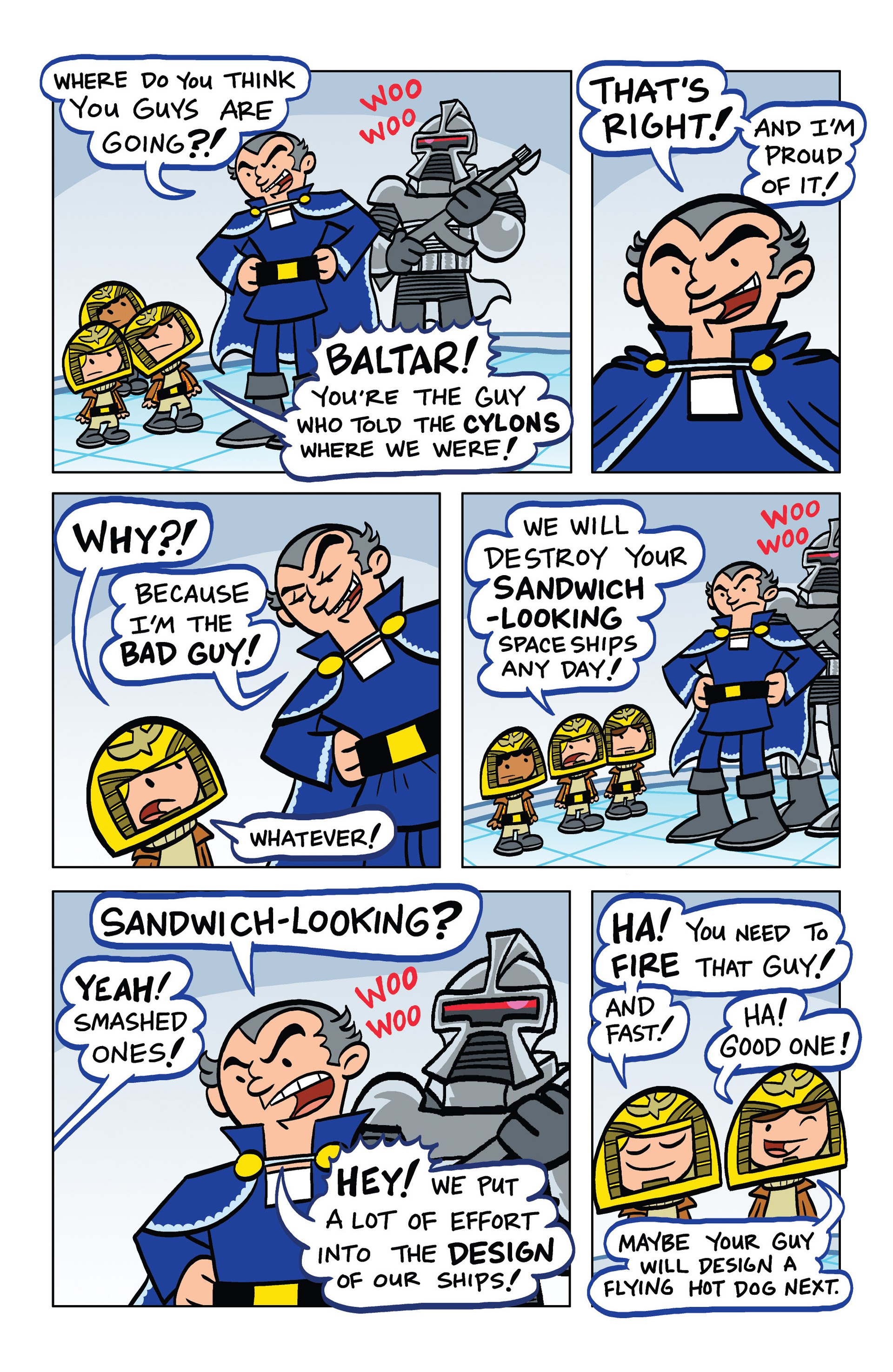 Read online Li'l Battlestar Galactica comic -  Issue # Full - 18