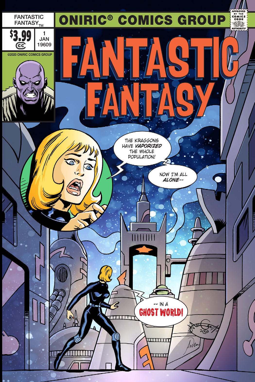 Read online Fantastic Fantasy comic -  Issue #1 - 1