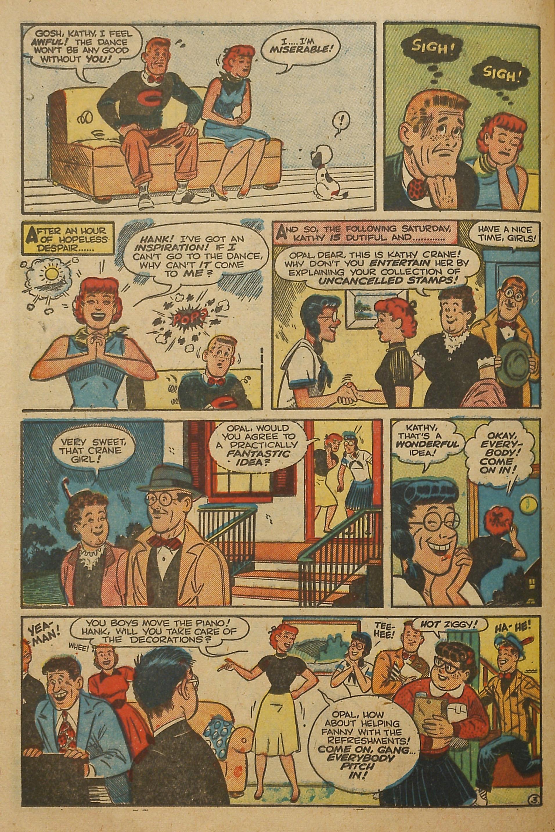 Read online Kathy (1949) comic -  Issue #7 - 22