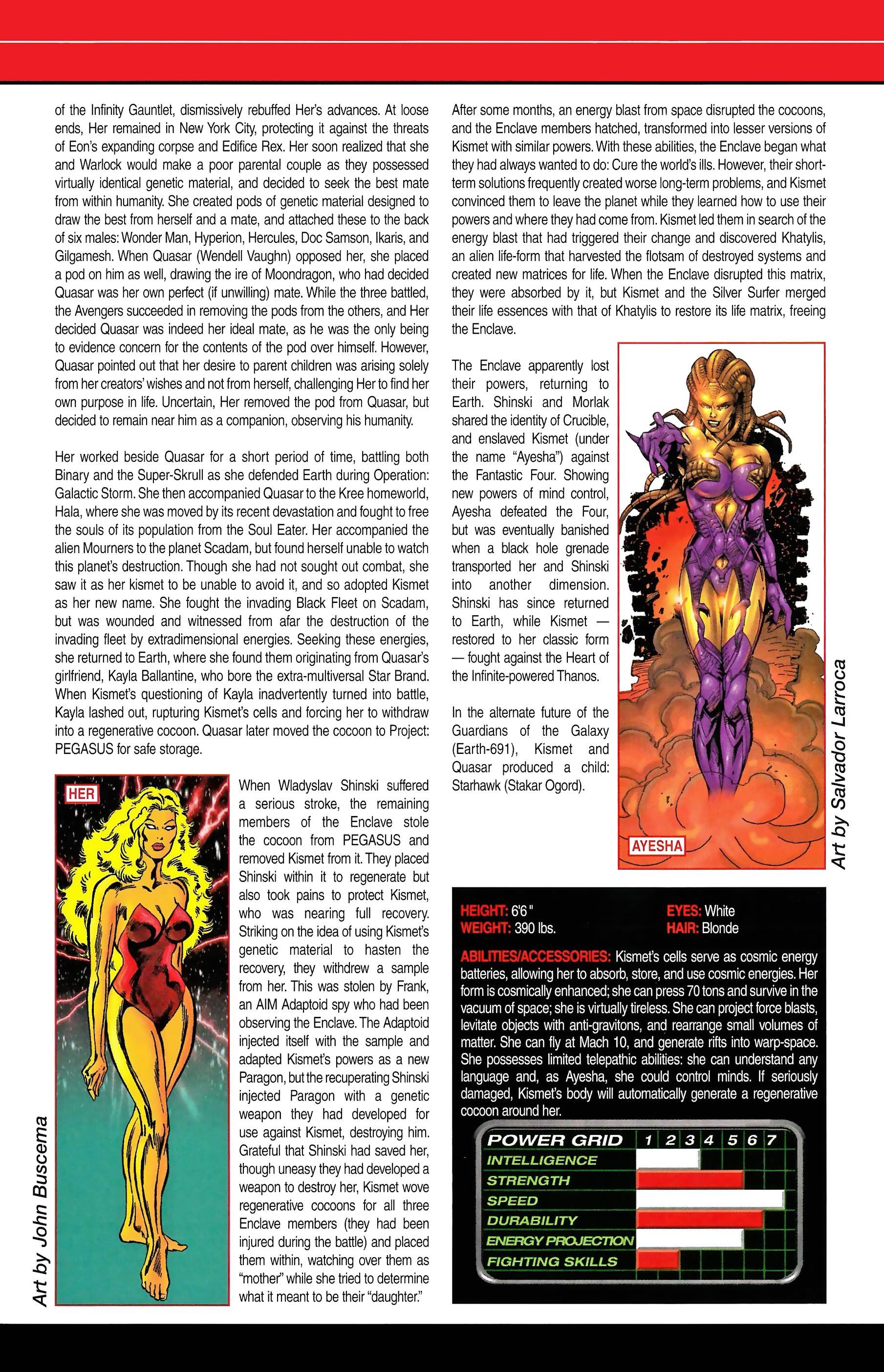 Read online Official Handbook of the Marvel Universe A to Z comic -  Issue # TPB 6 (Part 1) - 96