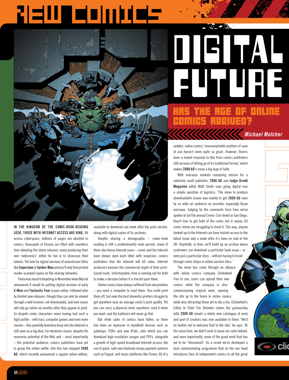 Read online Judge Dredd Megazine (Vol. 5) comic -  Issue #269 - 48