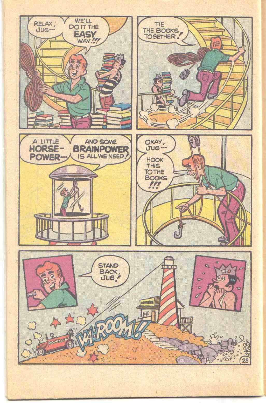 Read online Archie Gets a Job comic -  Issue # Full - 30