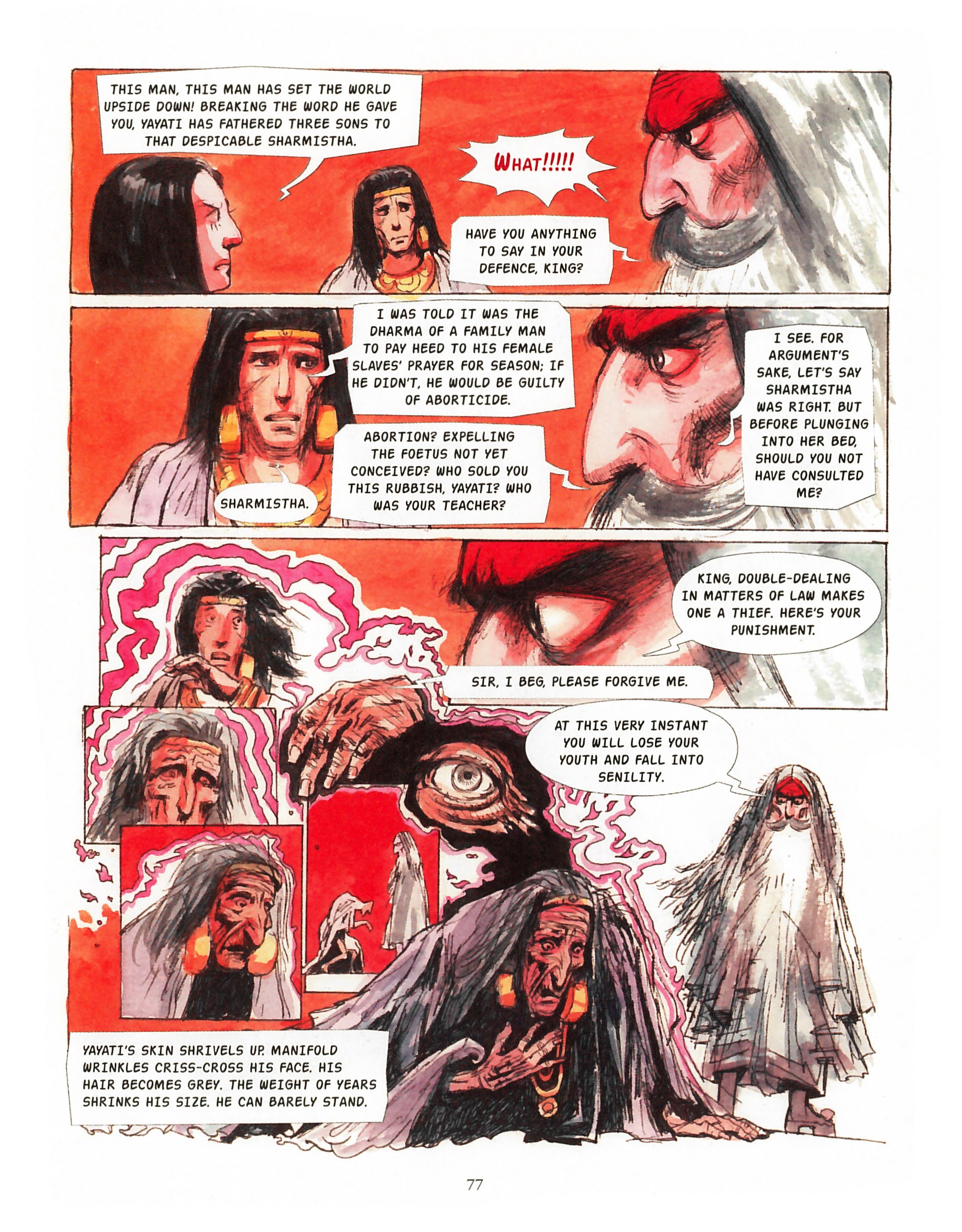 Read online Vyasa: The Beginning comic -  Issue # TPB (Part 1) - 84