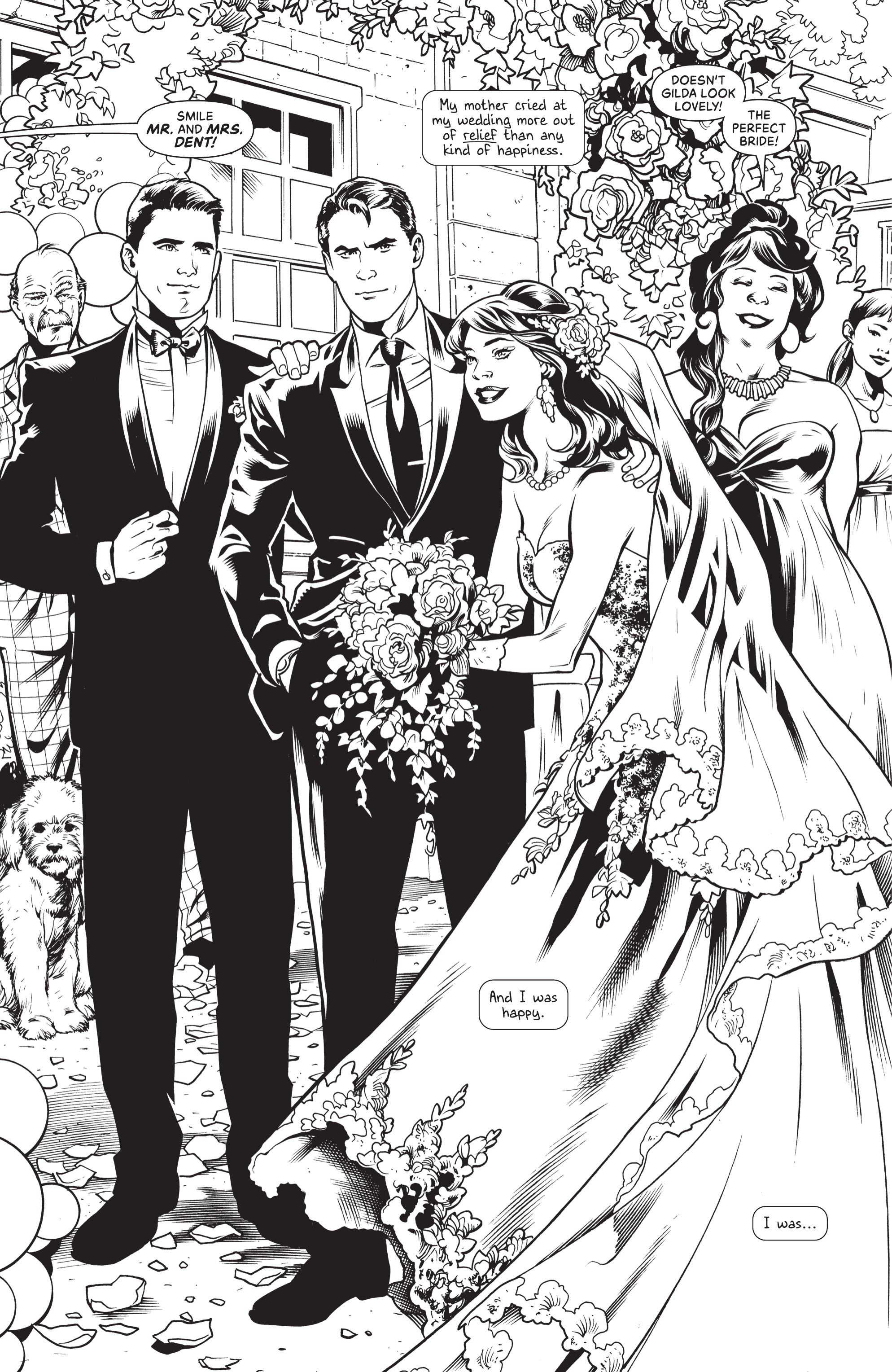 Read online Batman Black & White comic -  Issue #5 - 24