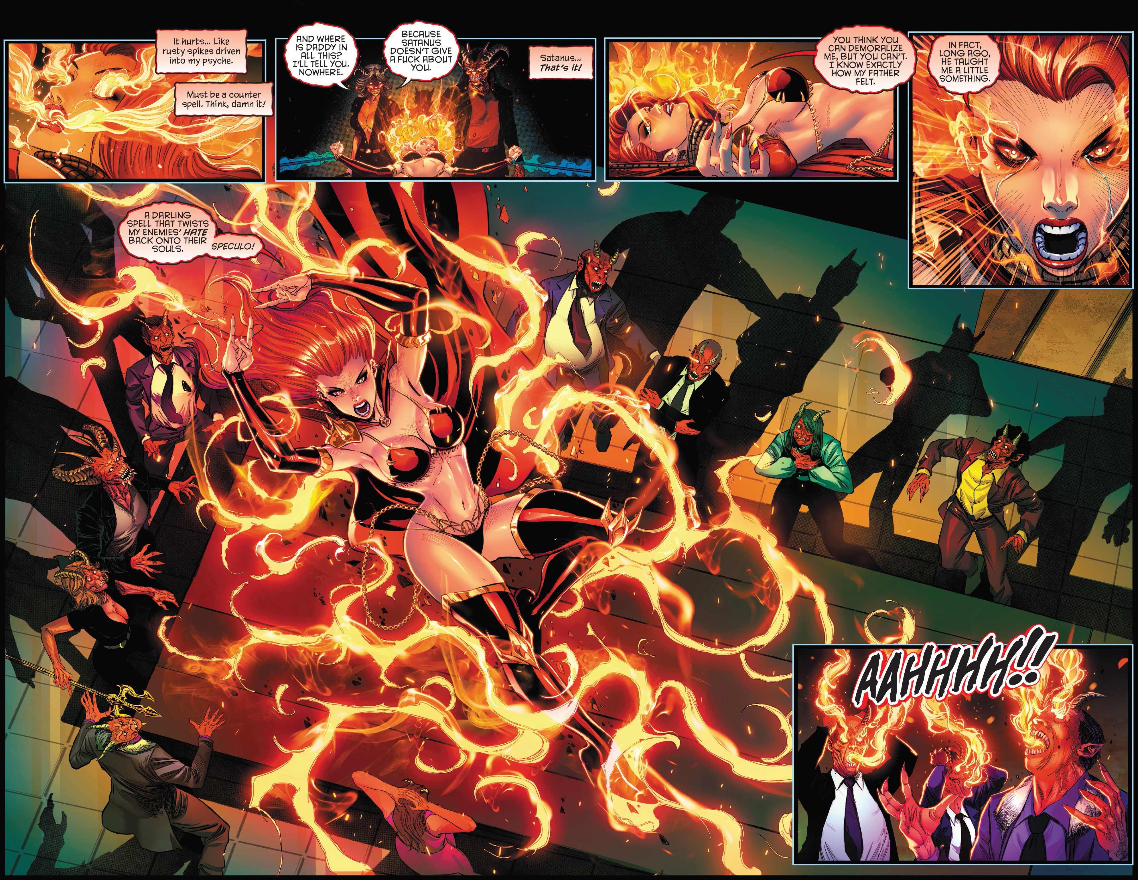 Read online Lady Satanus: Sinister Urge comic -  Issue # TPB - 42