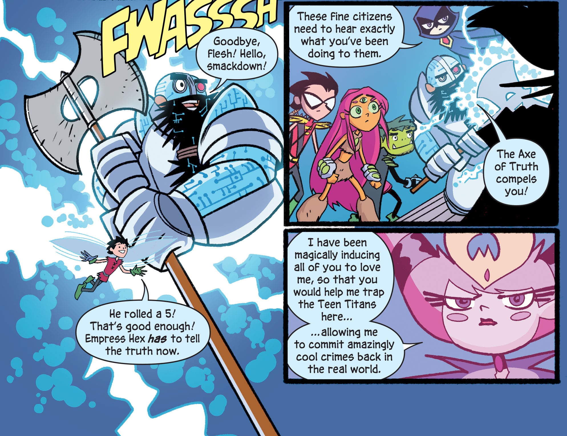 Read online Teen Titans Go! Roll With It! comic -  Issue #10 - 15
