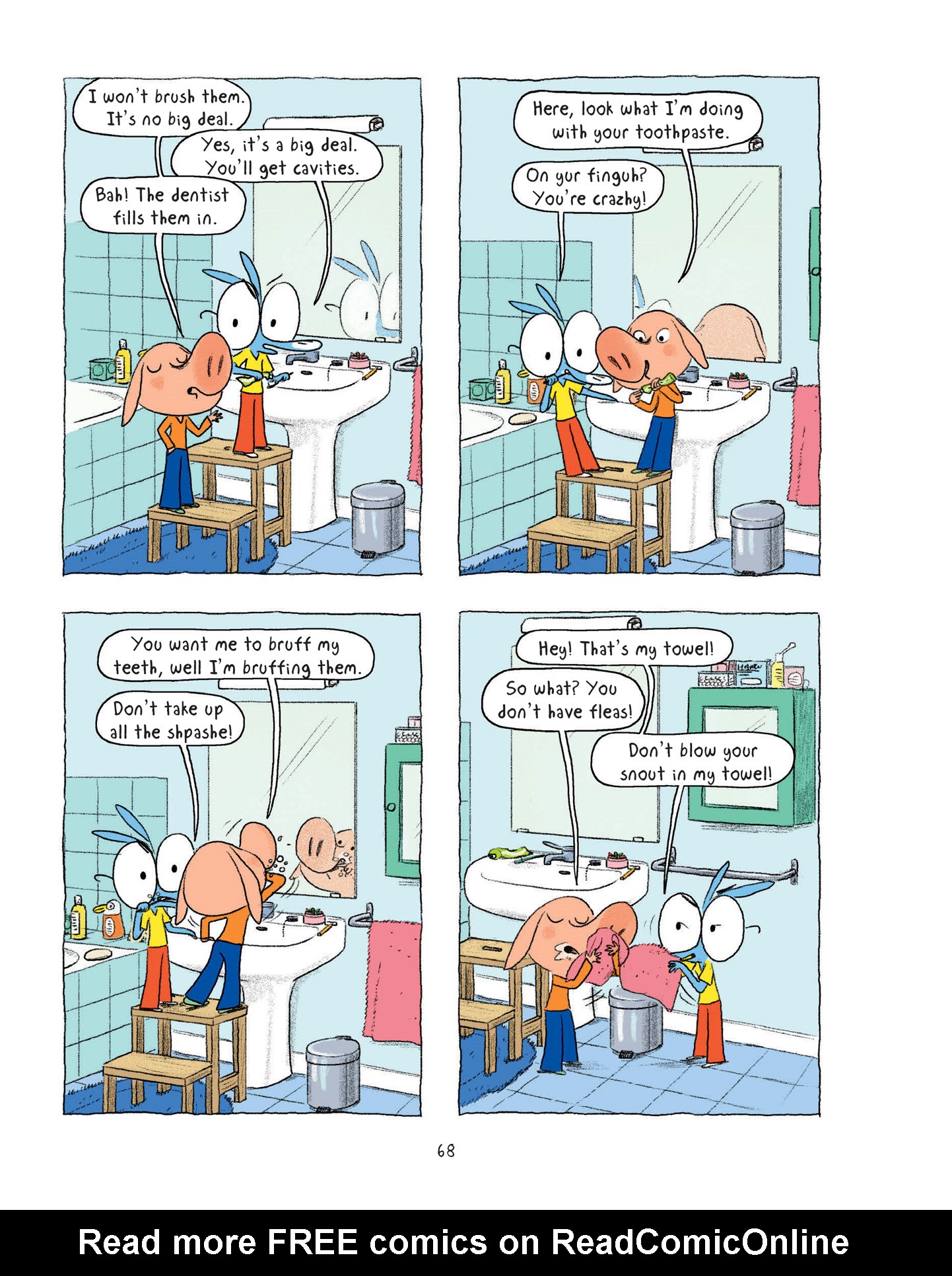 Read online Ariol comic -  Issue # TPB 6 - 69