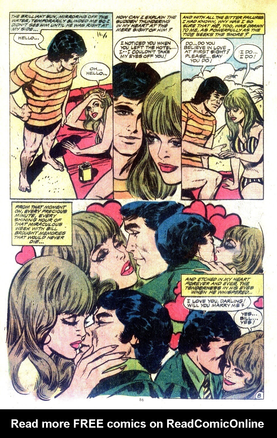 Read online Young Love (1963) comic -  Issue #109 - 86