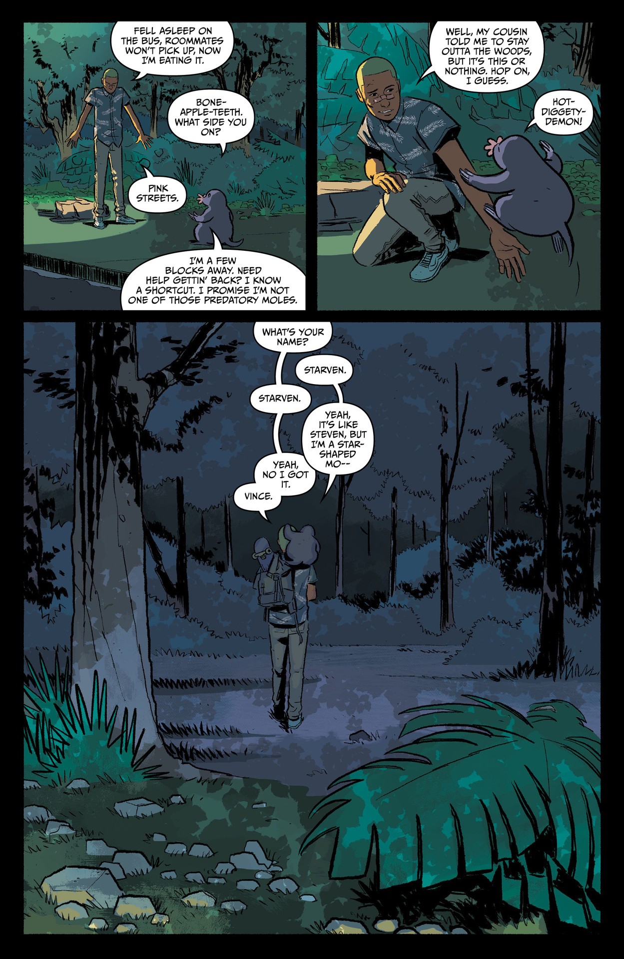 Read online Nights comic -  Issue #2 - 10