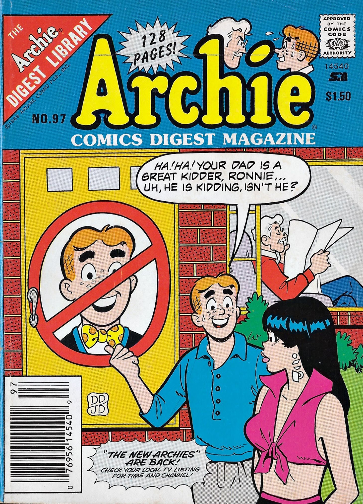 Read online Archie Digest Magazine comic -  Issue #97 - 1