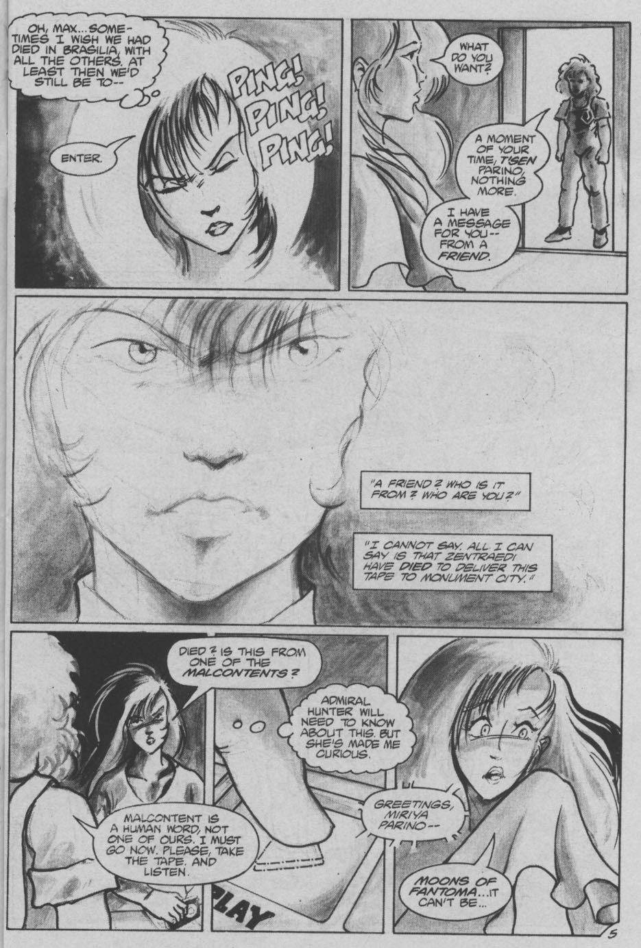 Read online Robotech II: The Sentinels - The Malcontent Uprisings comic -  Issue #1 - 7