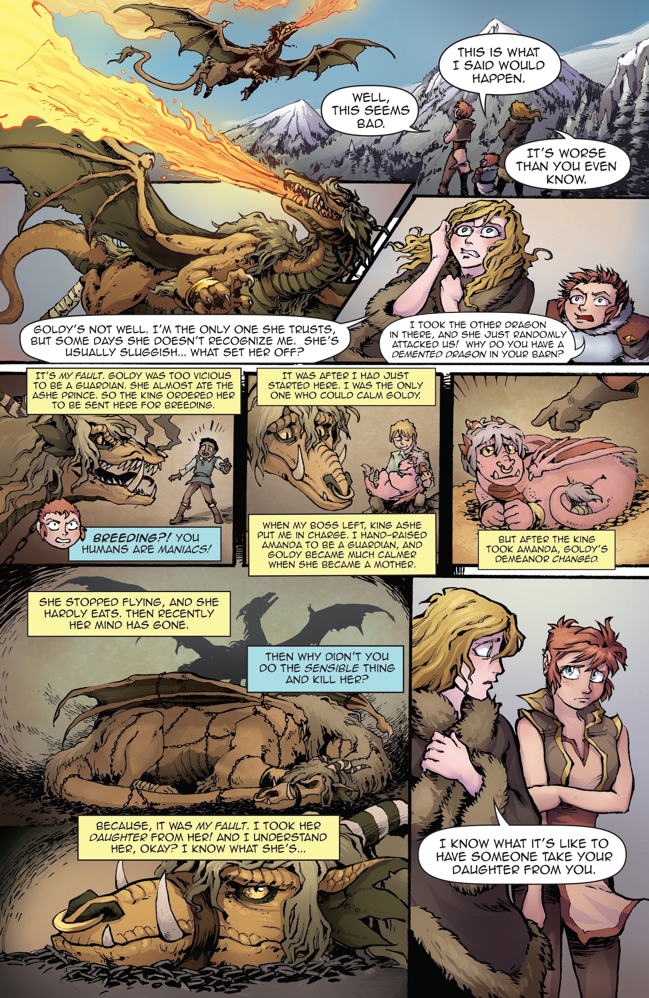 Read online Princeless: Make Yourself (2017) comic -  Issue #1 - 5