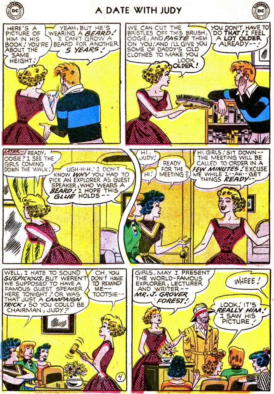 Read online A Date with Judy comic -  Issue #51 - 30